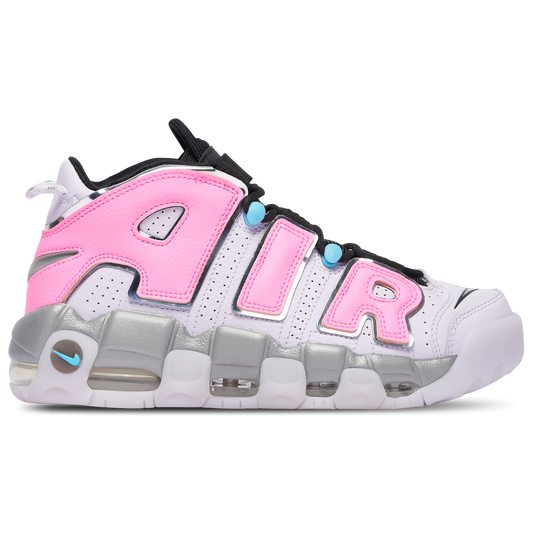 Nike Air More Uptempo - Women's - Pink/Silver