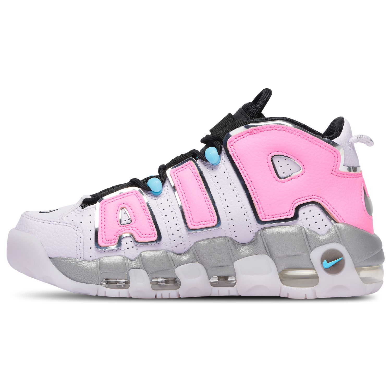 Nike Air More Uptempo - Women's - Pink/Silver