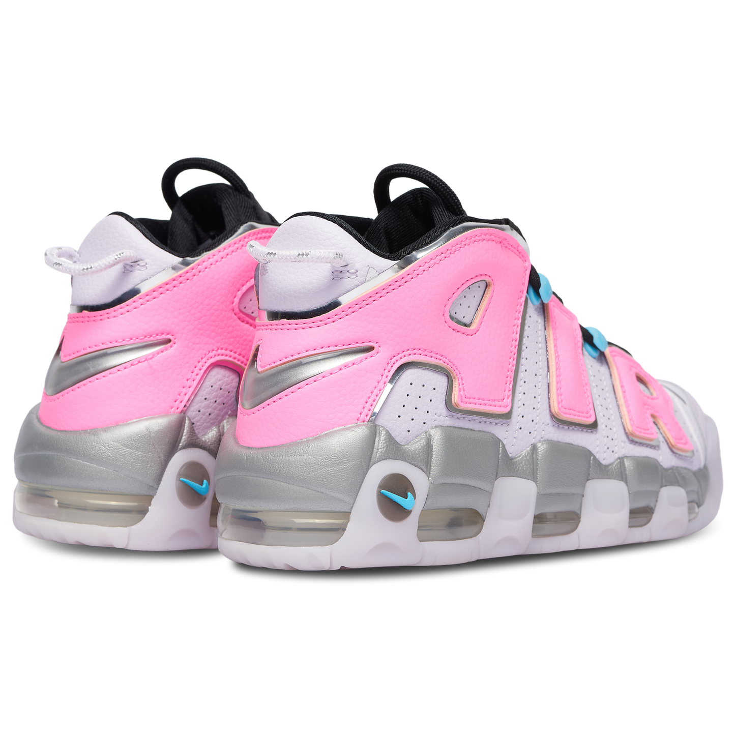Nike Air More Uptempo - Women's - Pink/Silver