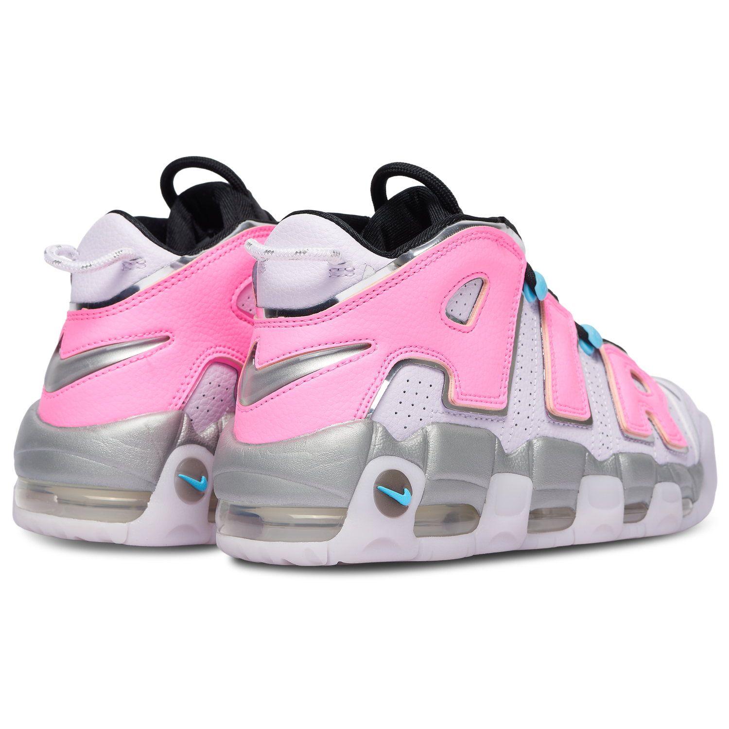 Nike Air More Uptempo - Women's - Pink/Silver