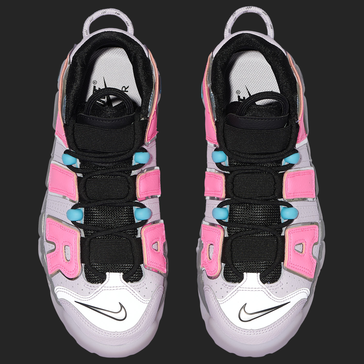 Nike Air More Uptempo - Women's - Pink/Silver