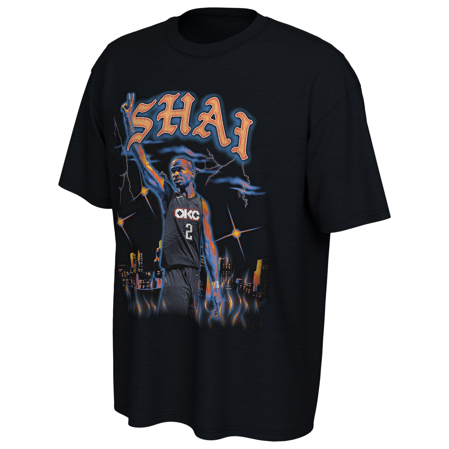 Nike City Edition Player T-Shirt - Men's - Black/Multi