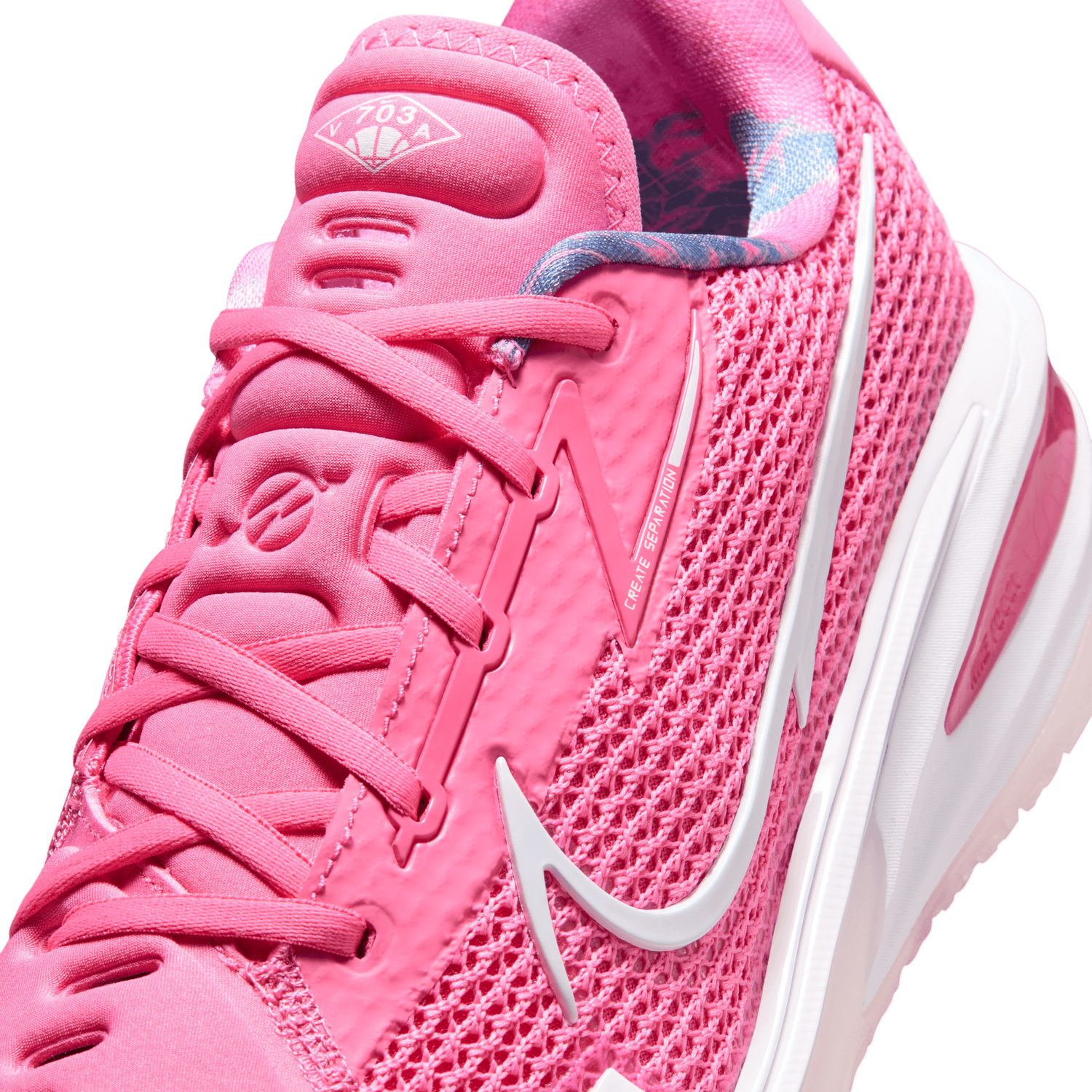 Nike Air Zoom G.T. Cut 1 - Men's - Pinksicle/White/Hyper Pink