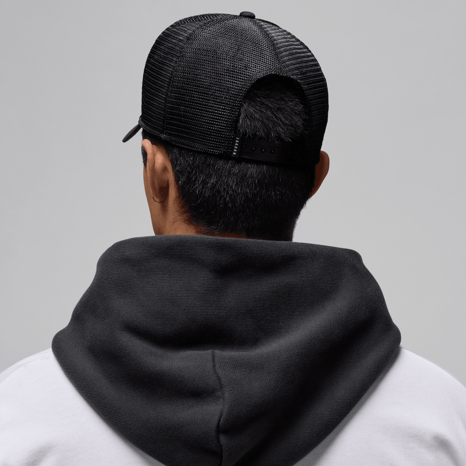 Jordan Rise Trucker Cap - Men's - Black/Wheat