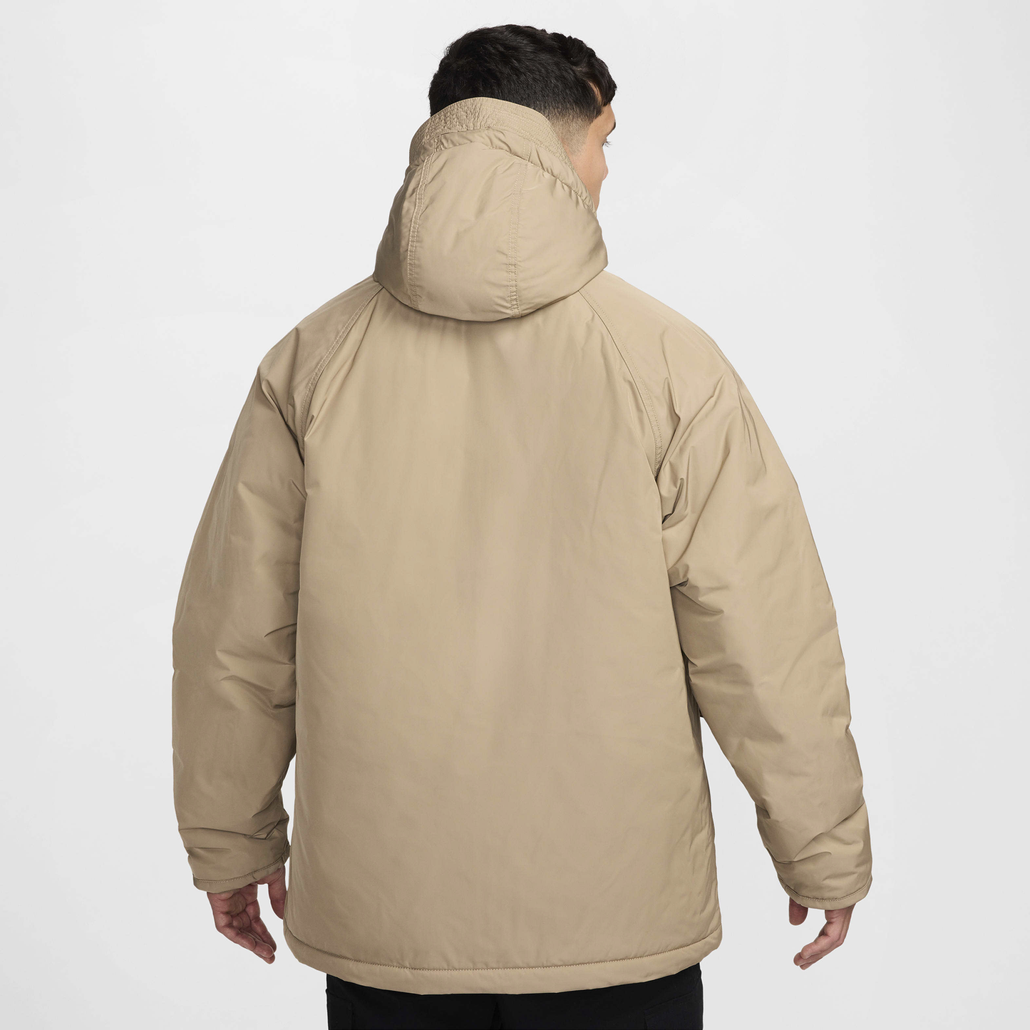 Nike Club TF Parka - Men's - Khaki/Black/Khaki