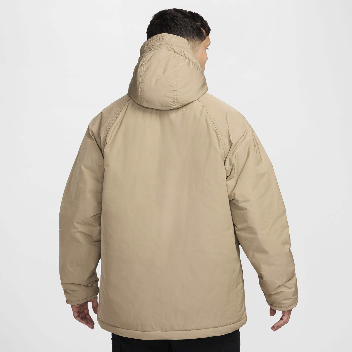 Nike Club TF Parka - Men's - Khaki/Black/Khaki