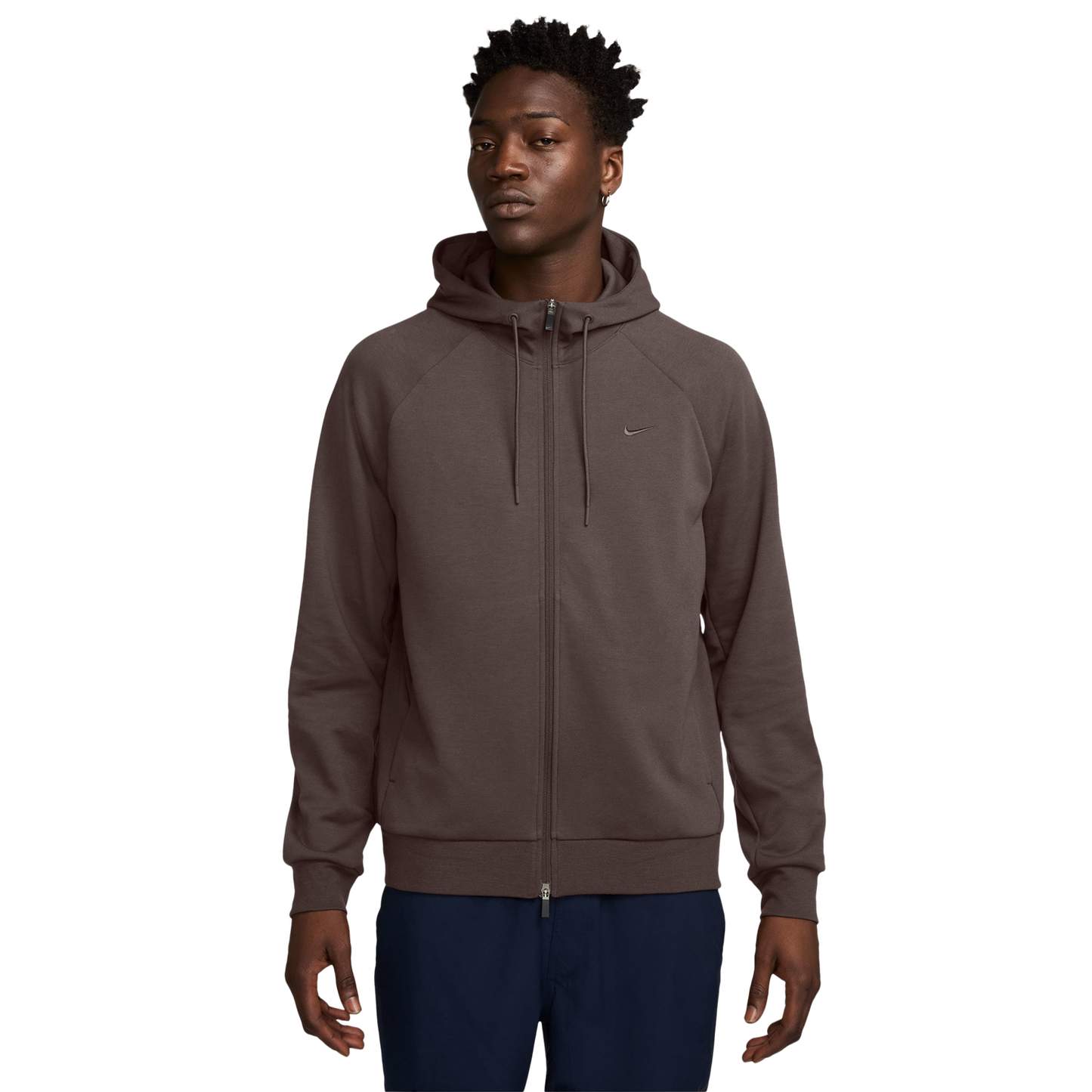 Nike Dri-FIT UV Primary Full-Zip Hoodie - Men's - Baroque Brown/Baroque Brown