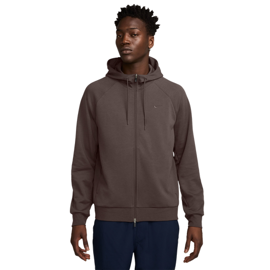 Nike Dri-FIT UV Primary Full-Zip Hoodie - Men's - Baroque Brown/Baroque Brown