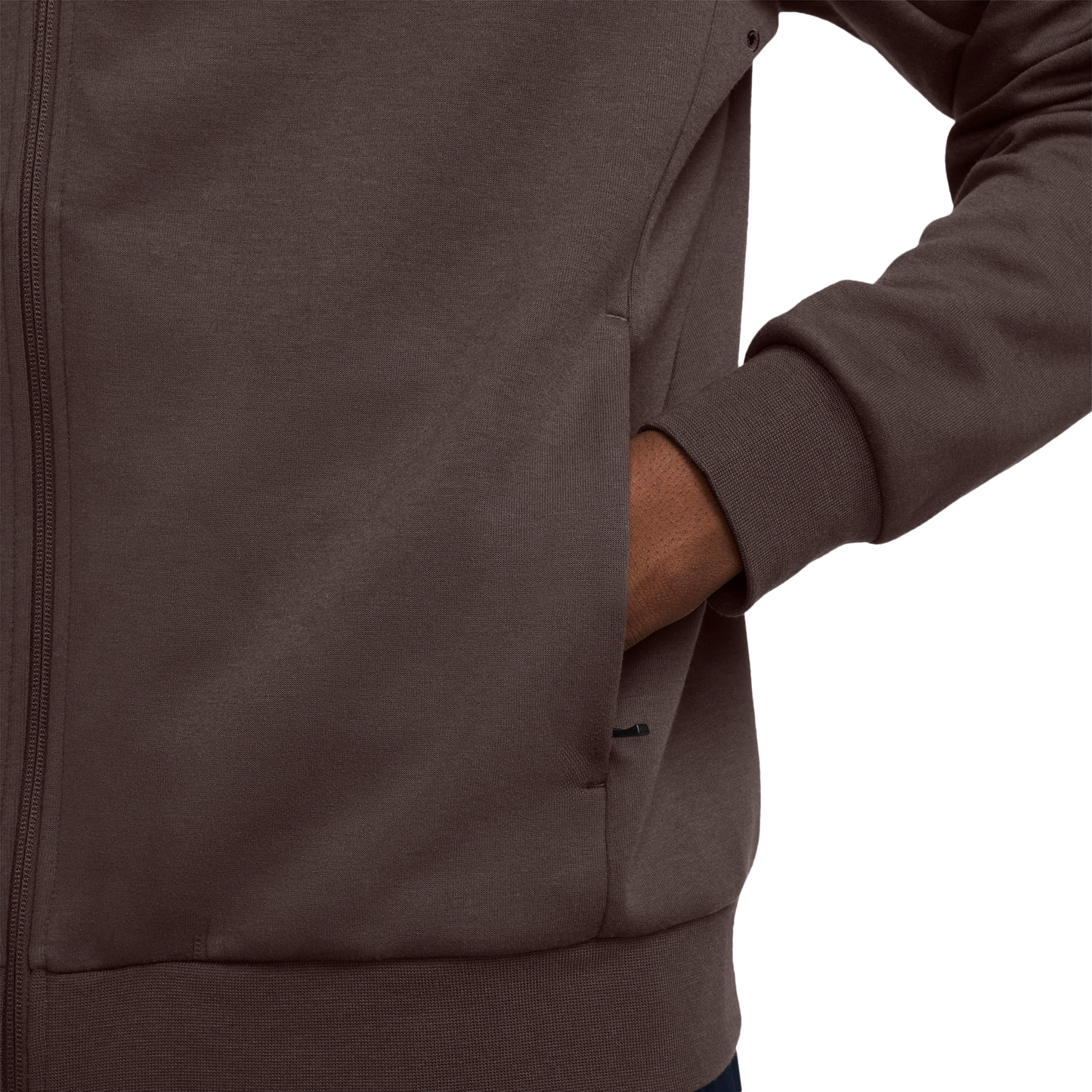Nike Dri-FIT UV Primary Full-Zip Hoodie - Men's - Baroque Brown/Baroque Brown