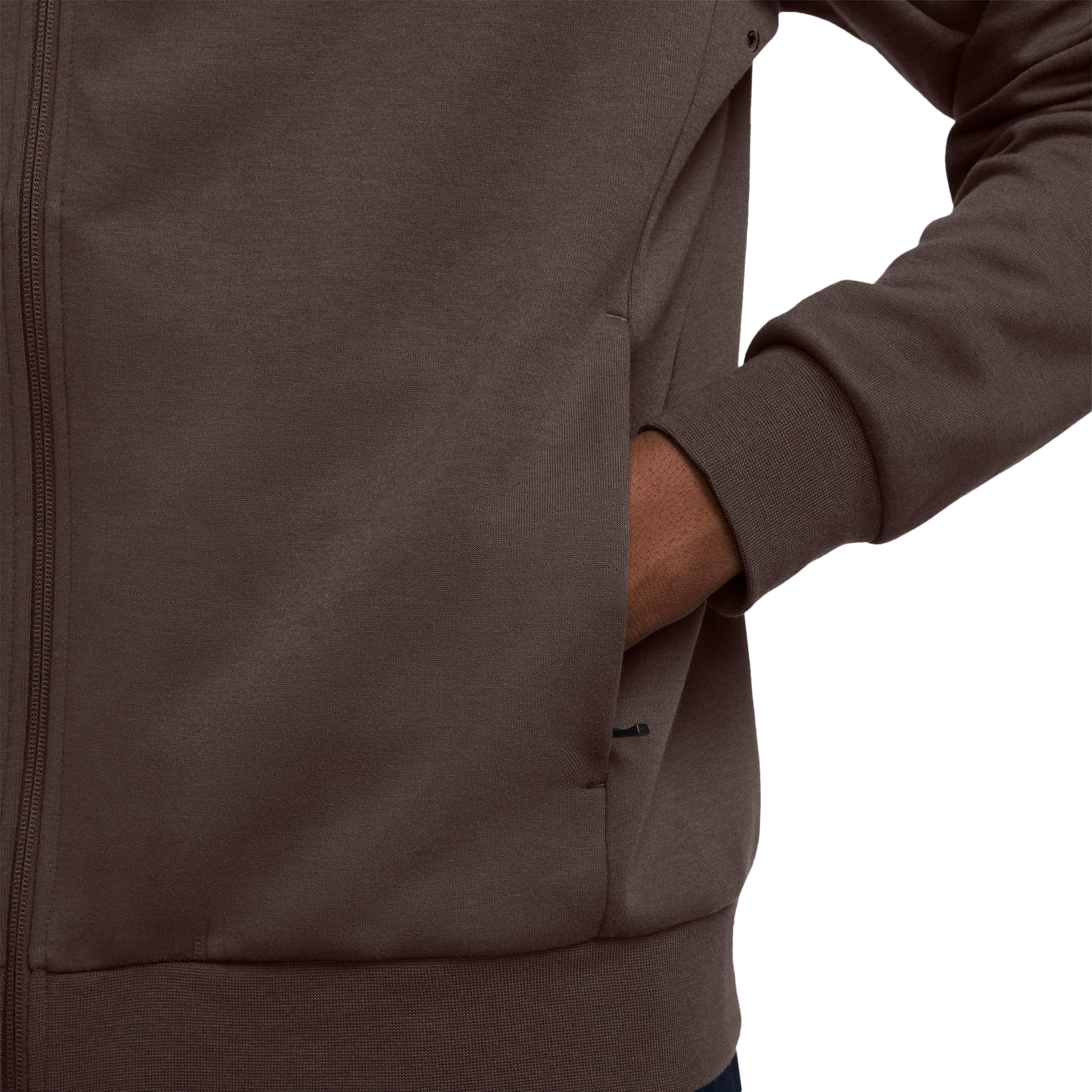 Nike Dri-FIT UV Primary Full-Zip Hoodie - Men's - Baroque Brown/Baroque Brown