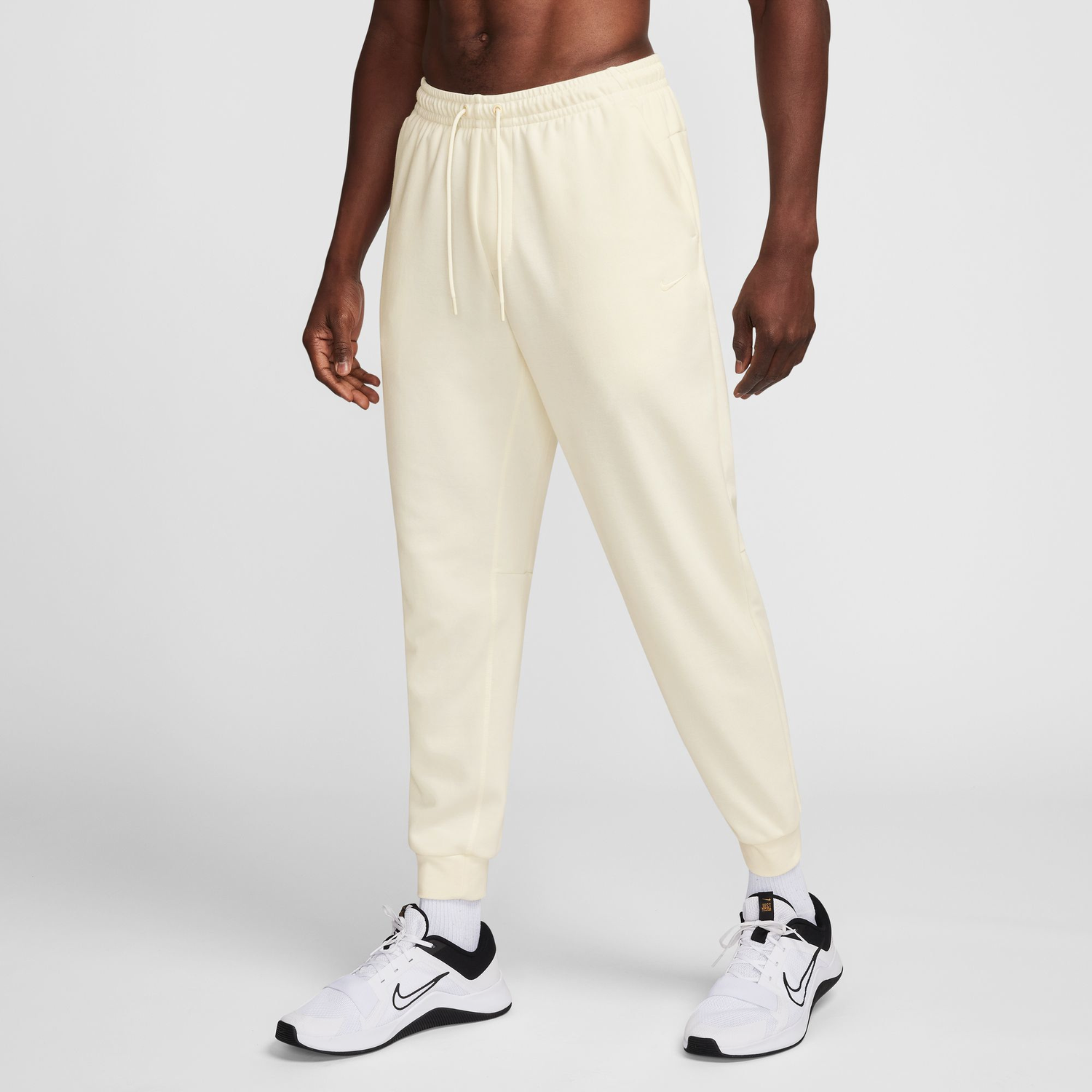 Nike Dri-FIT UV Primary Jogger Pants - Men's - Pale Ivory/Pale Ivory