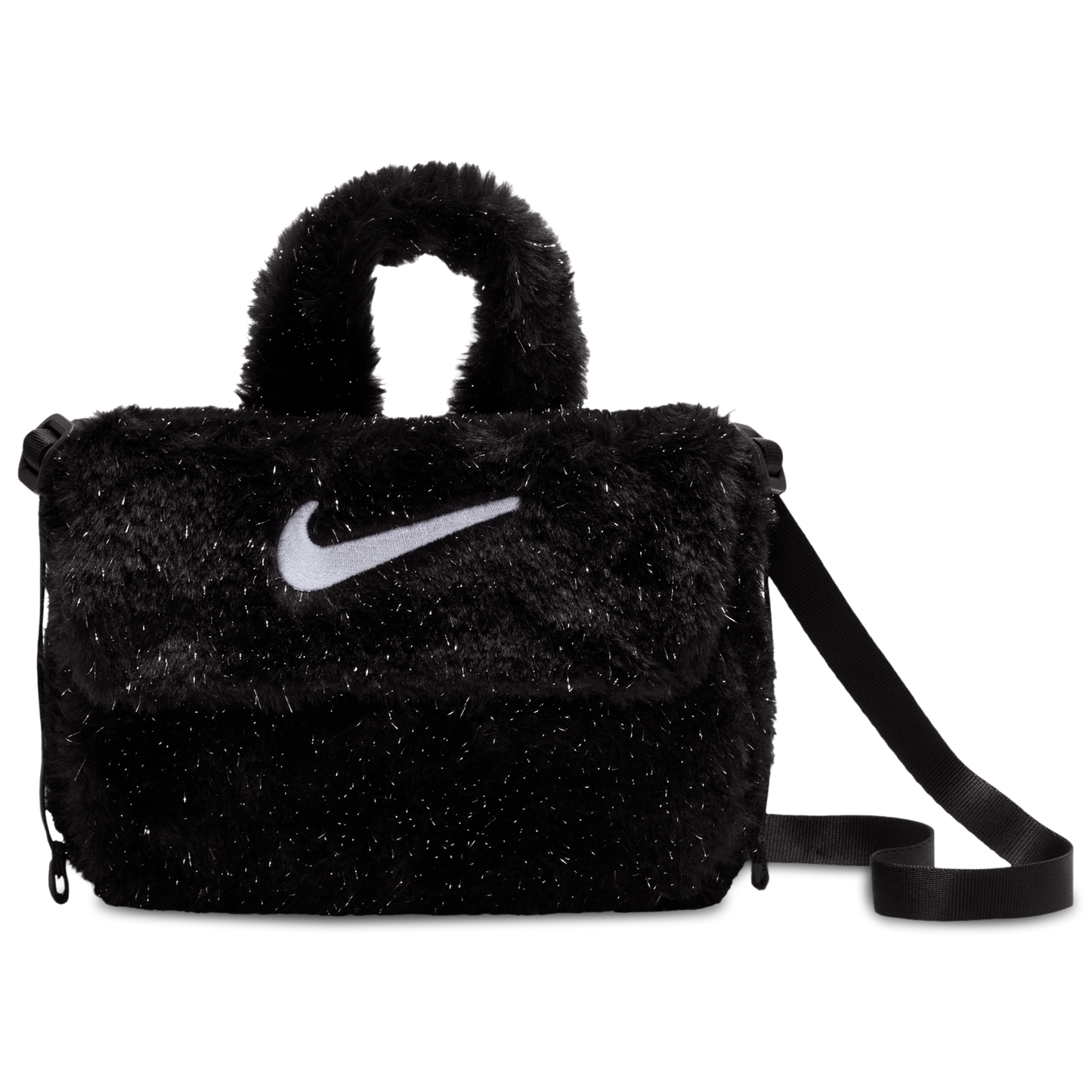 Nike Fur Crossbody Bag - Women's - Black
