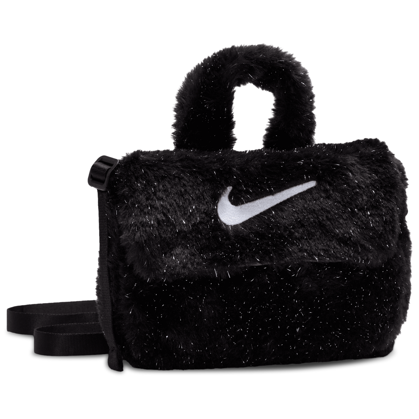 Nike Fur Crossbody Bag - Women's - Black