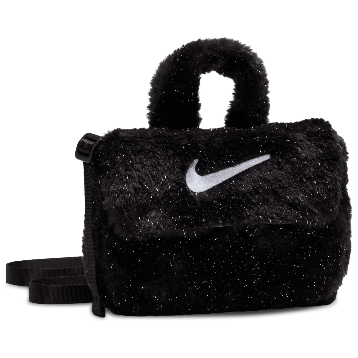 Nike Fur Crossbody Bag - Women's - Black