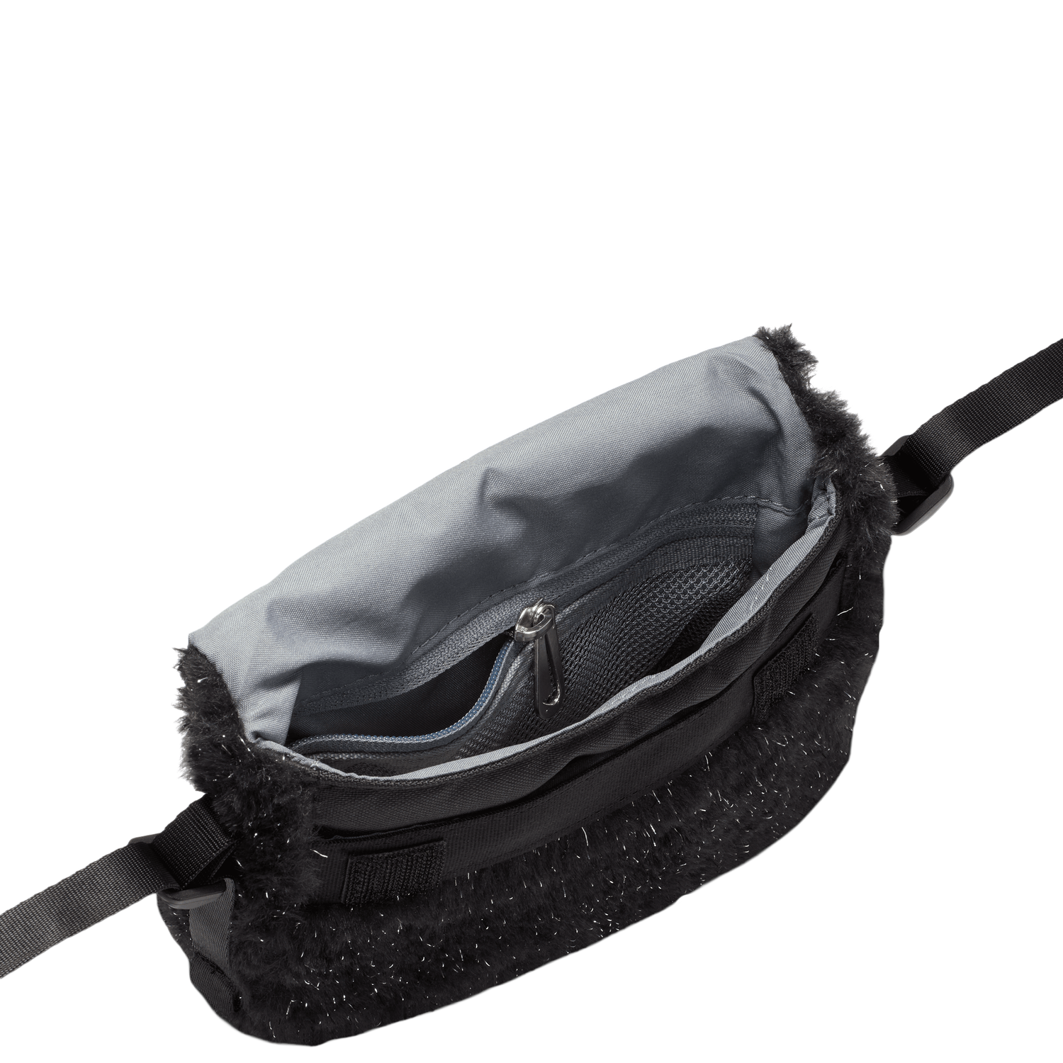 Nike Fur Crossbody Bag - Women's - Black