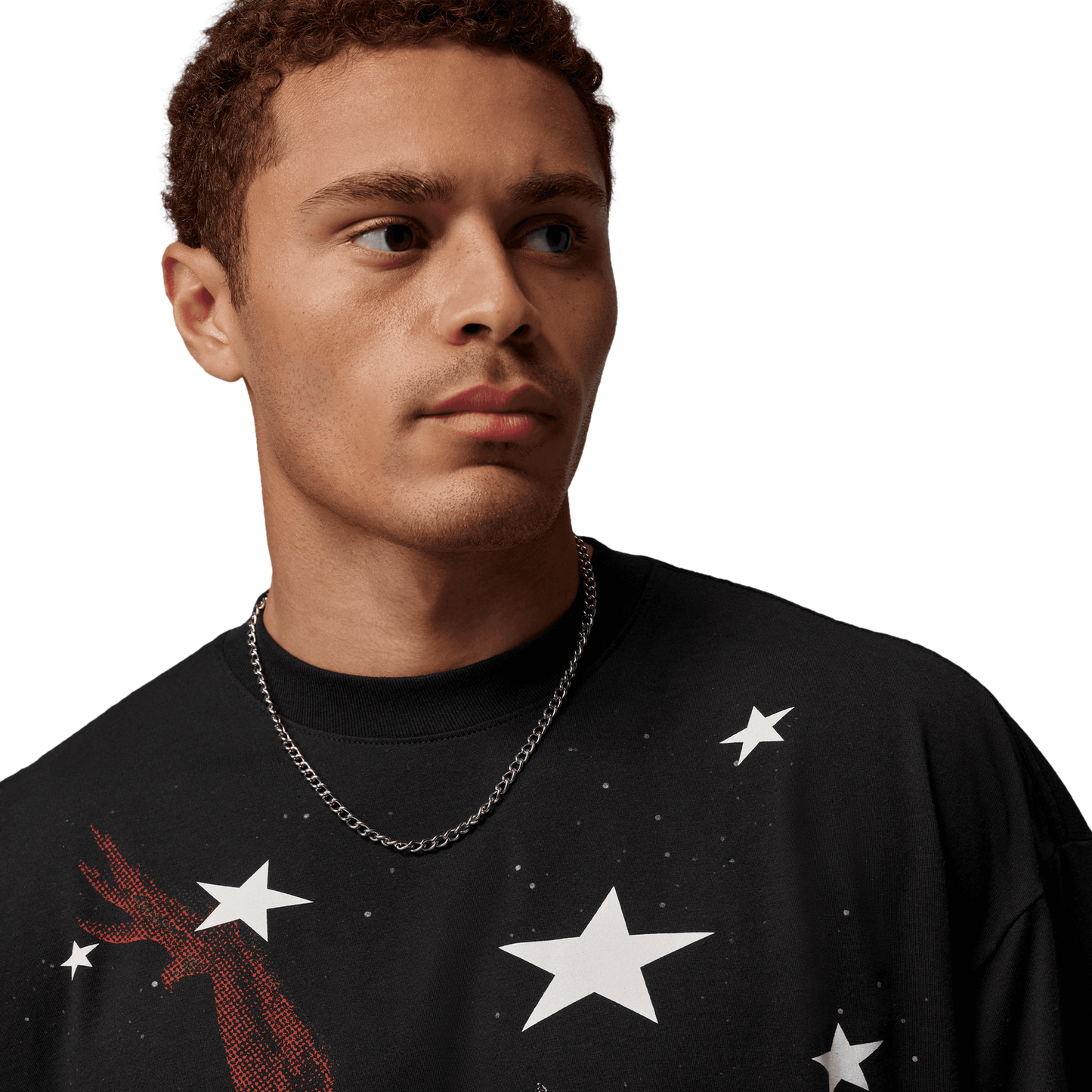 Jordan 96 Oversized AJ 4 T-Shirt - Men's - Black