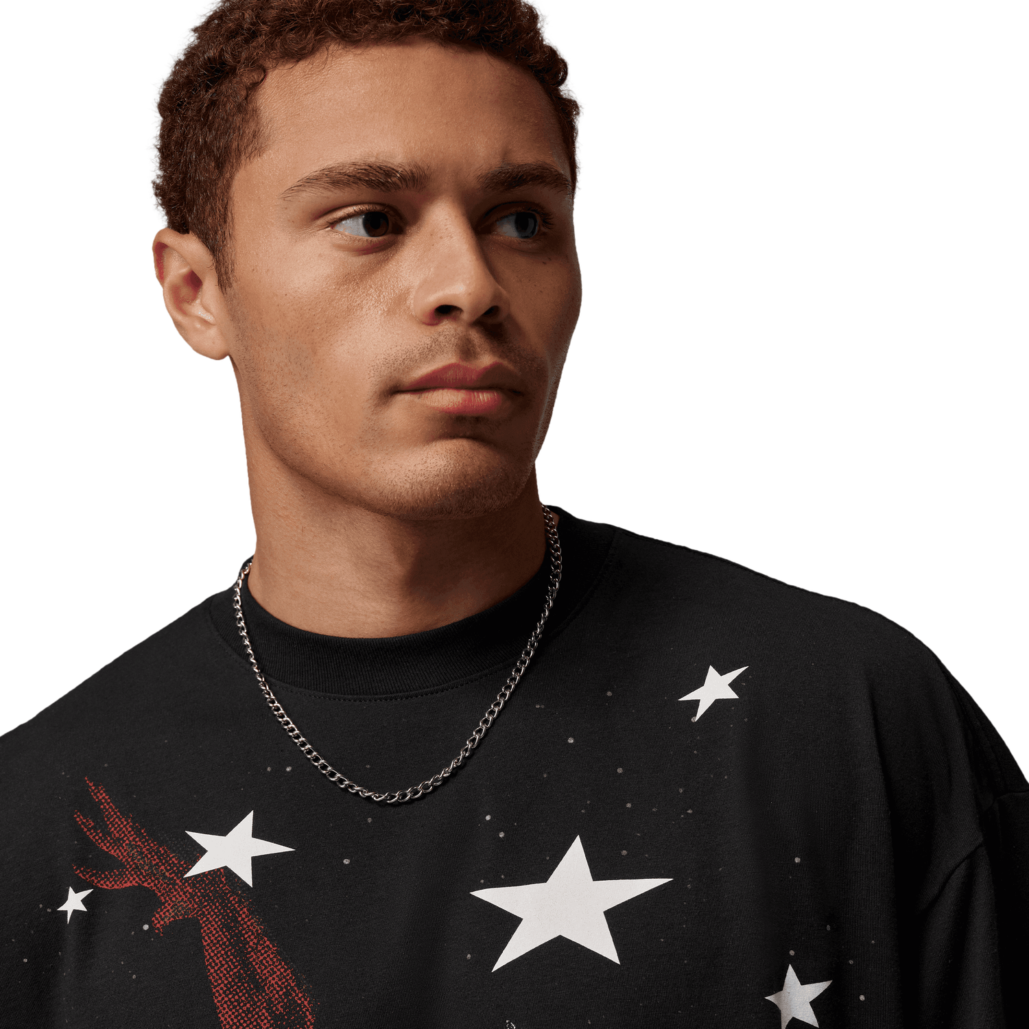 Jordan 96 Oversized AJ 4 T-Shirt - Men's - Black