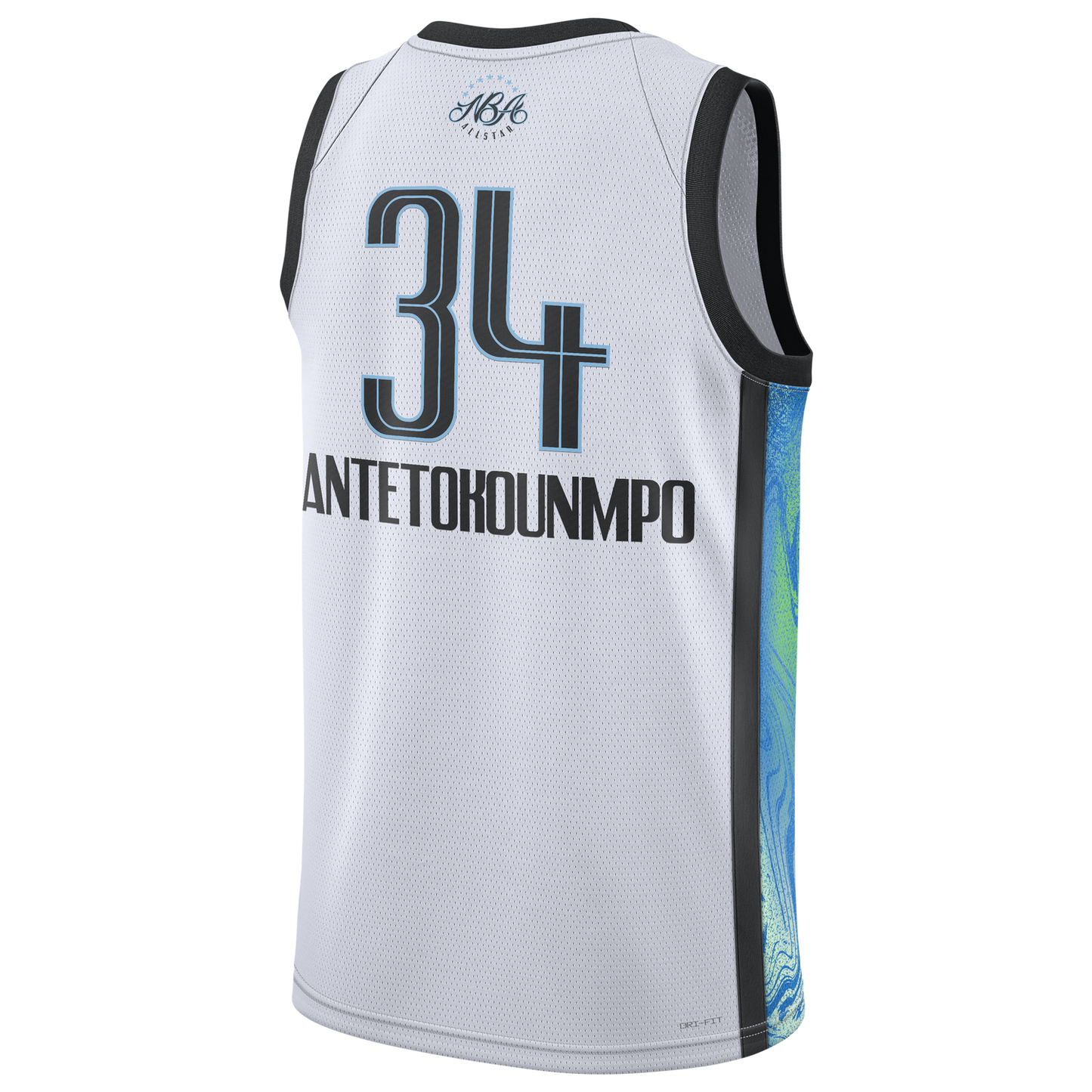 Nike ASW 26 Swingman Jersey - Men's - White/Blue (Z4395103)