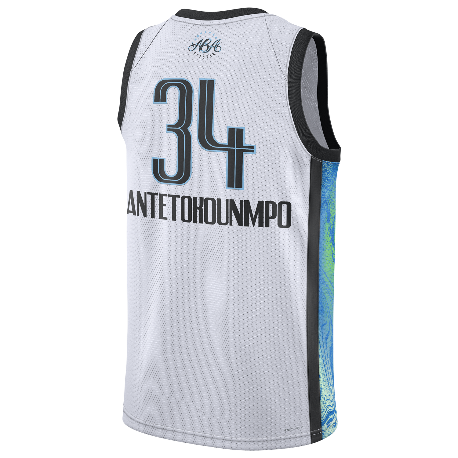 Nike ASW 26 Swingman Jersey - Men's - White/Blue (Z4395103)