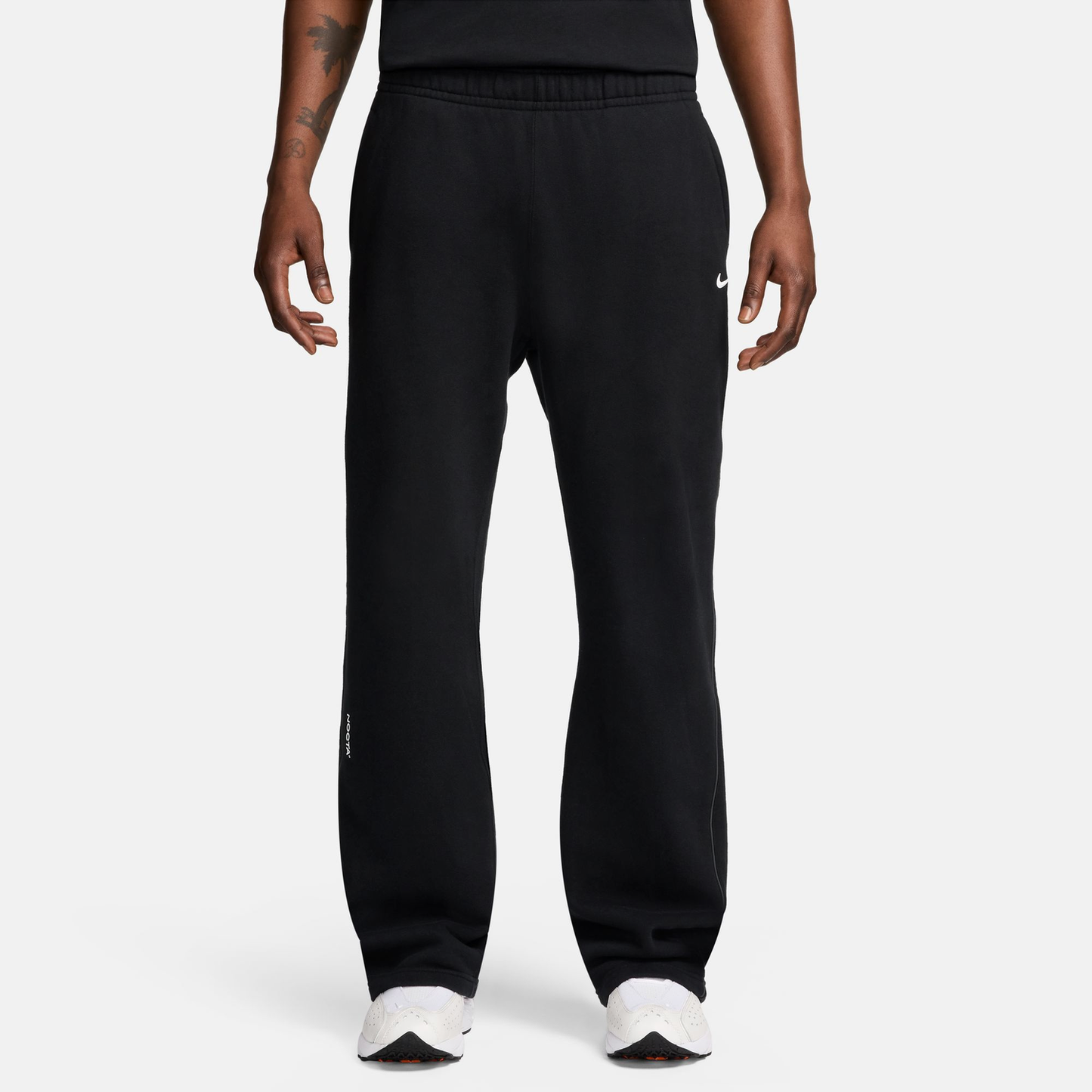 Nike NRG NOCTA Fleece OH Pants - Men's - Black/White