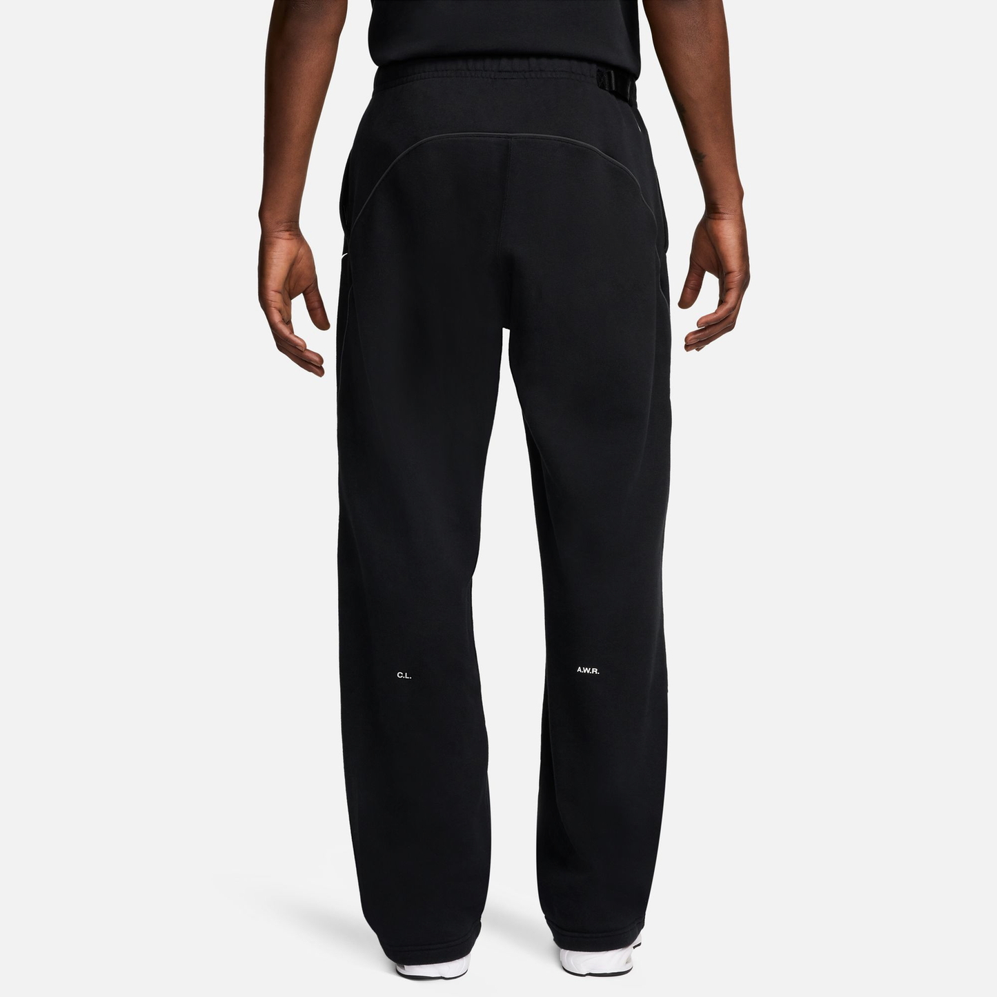 Nike NRG NOCTA Fleece OH Pants - Men's - Black/White