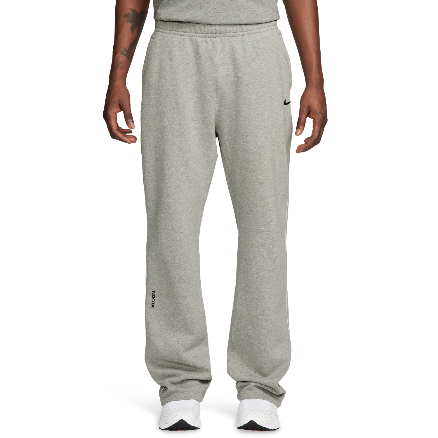 Nike NRG NOCTA Fleece OH Pants - Men's - Gray/Silver