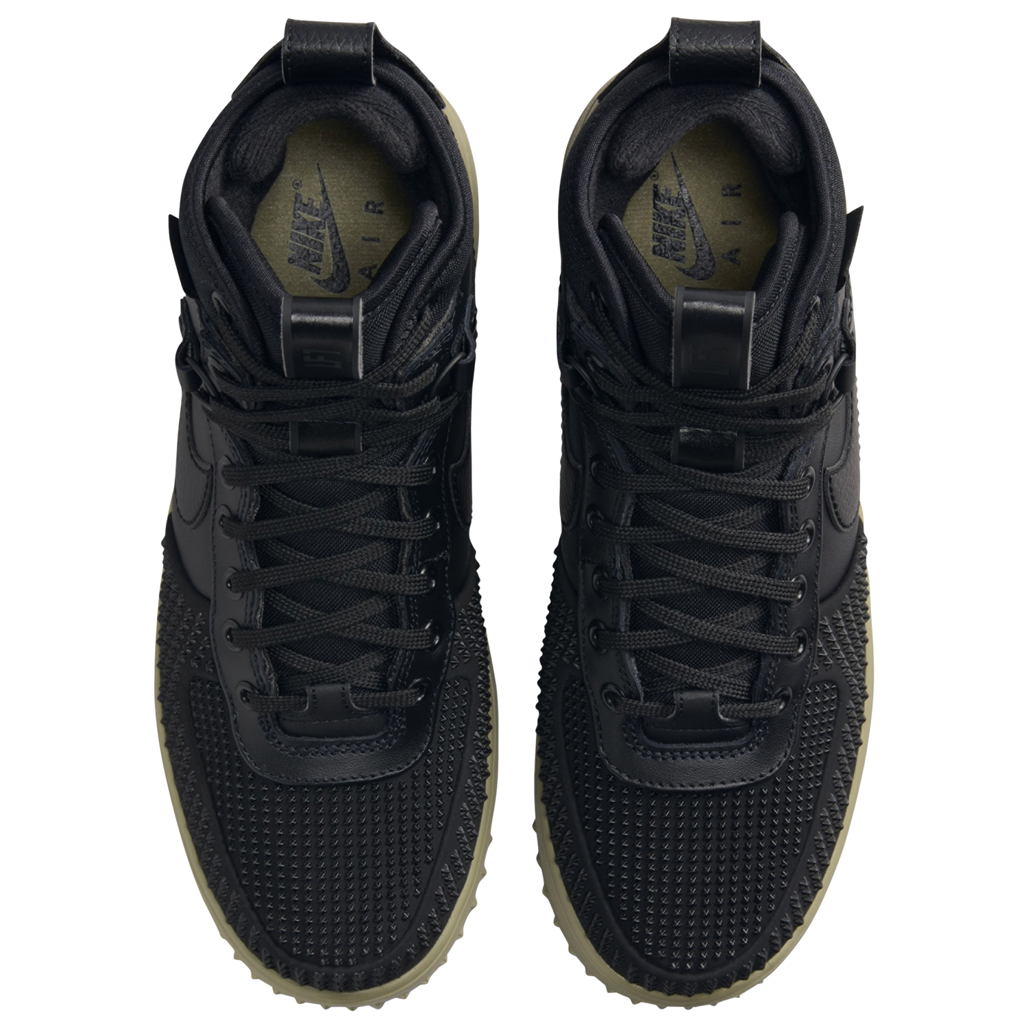 Nike Lunar Force 1 Duckboot - Men's - Black/Black