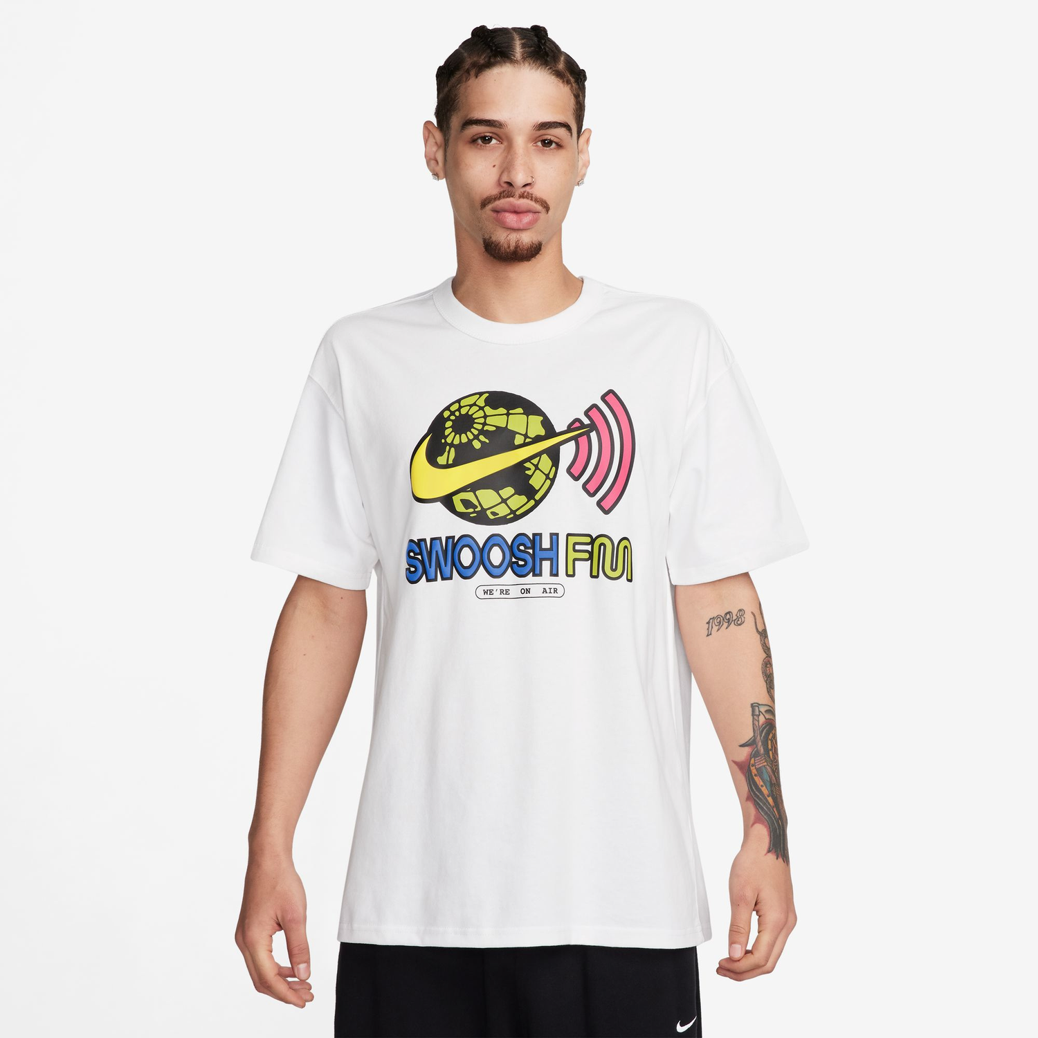 Nike NSW M90 OC HBR T-Shirt - Men's - White