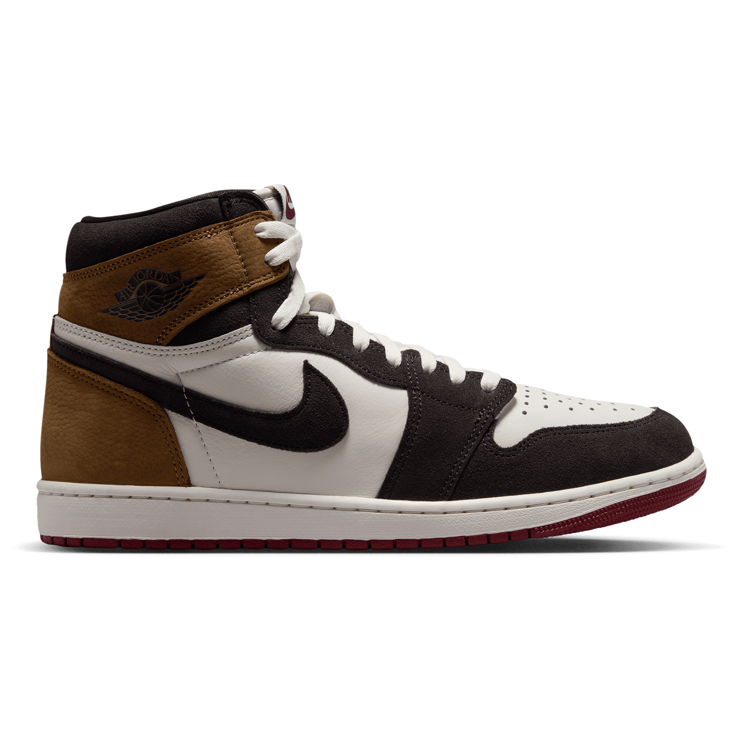 Jordan Retro 1 High OG - Men's - Multi/Shadow Brown