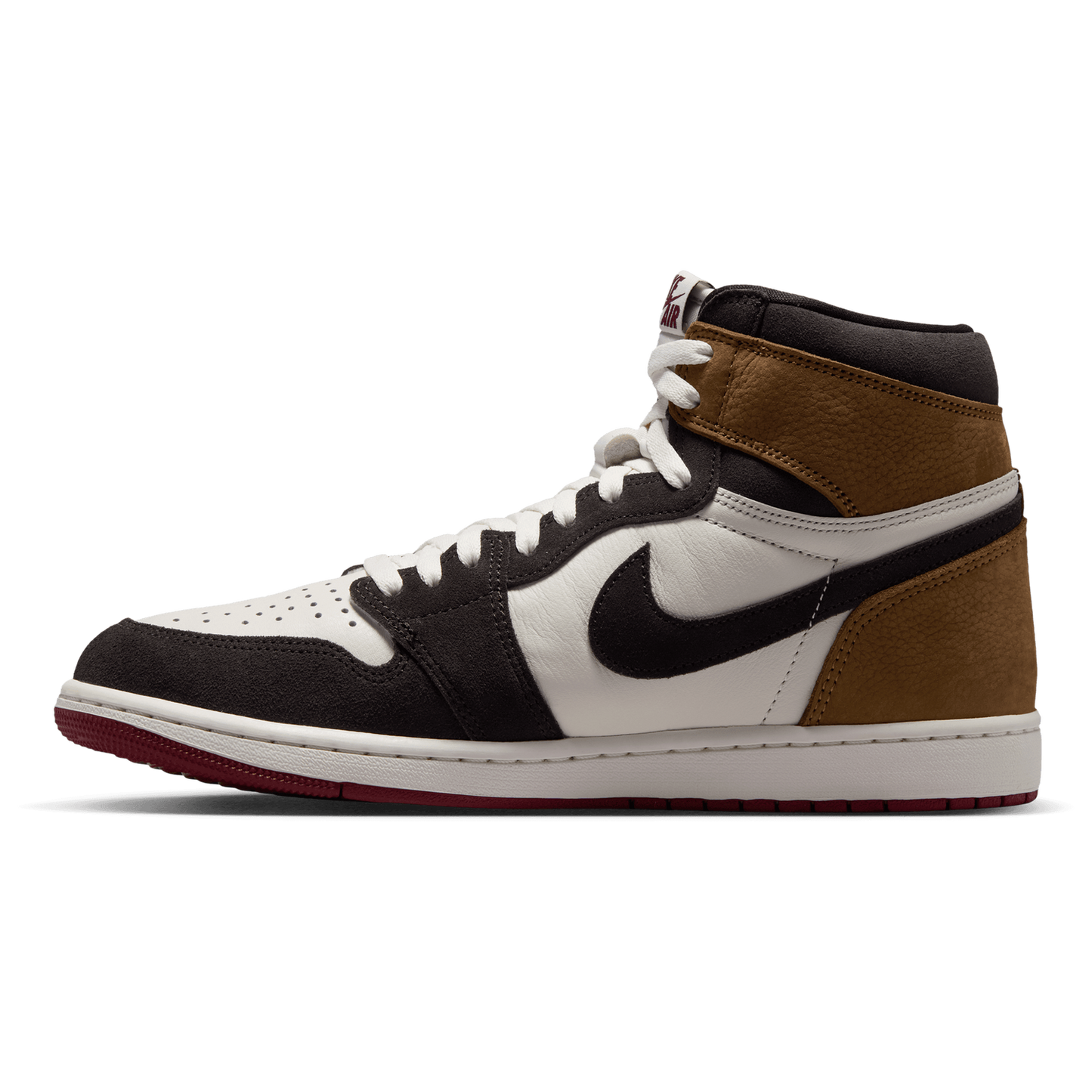 Jordan Retro 1 High OG - Men's - Multi/Shadow Brown