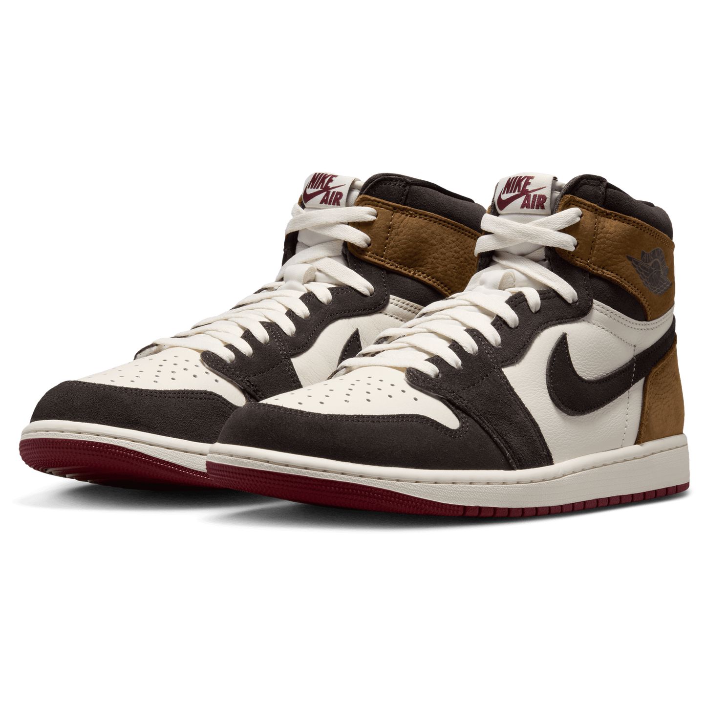 Jordan Retro 1 High OG - Men's - Multi/Shadow Brown