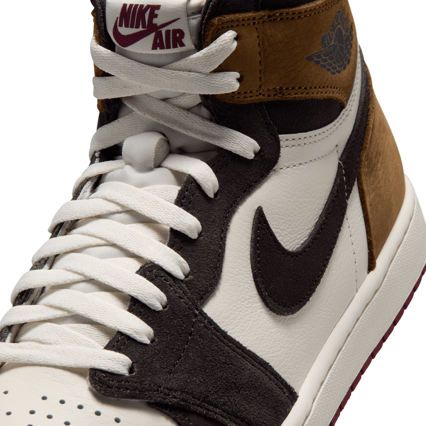 Jordan Retro 1 High OG - Men's - Multi/Shadow Brown