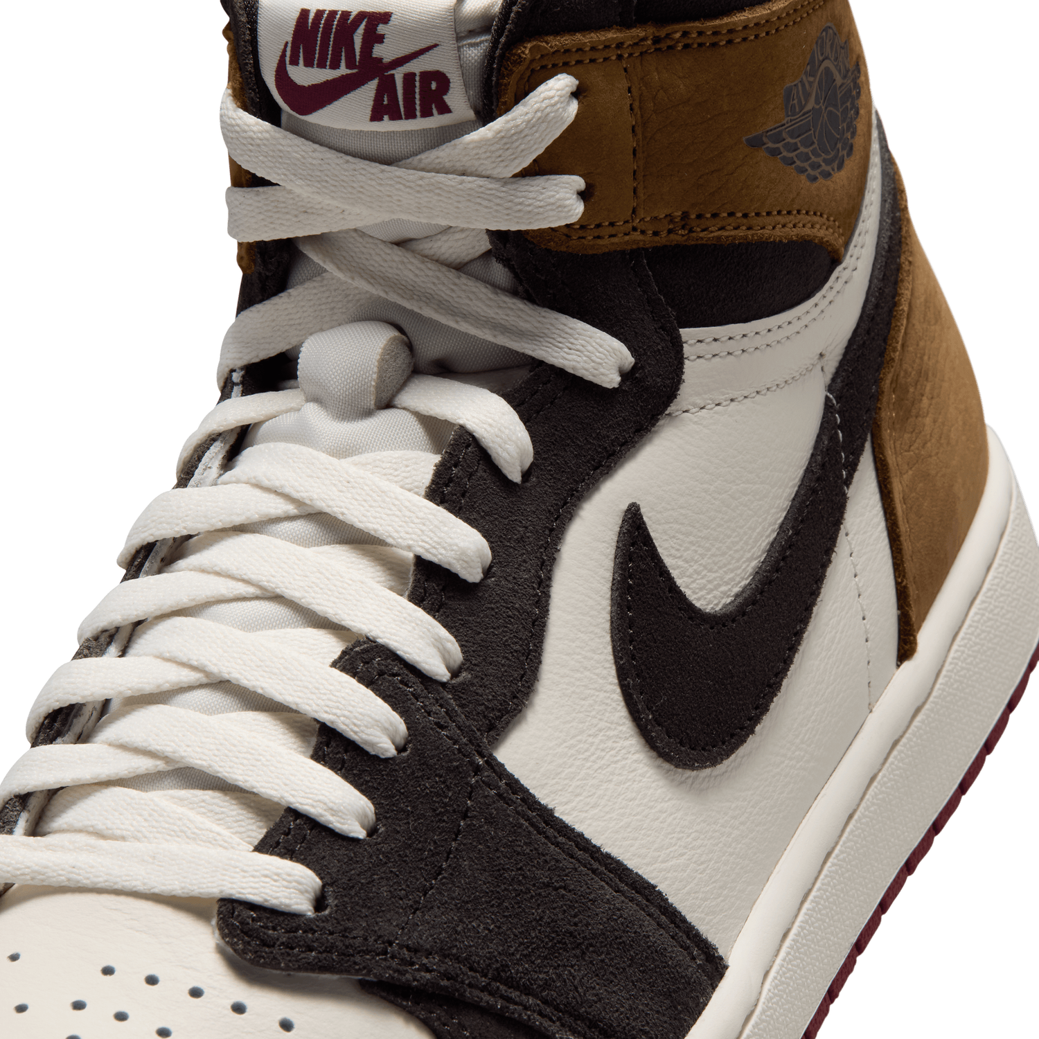 Jordan Retro 1 High OG - Men's - Multi/Shadow Brown