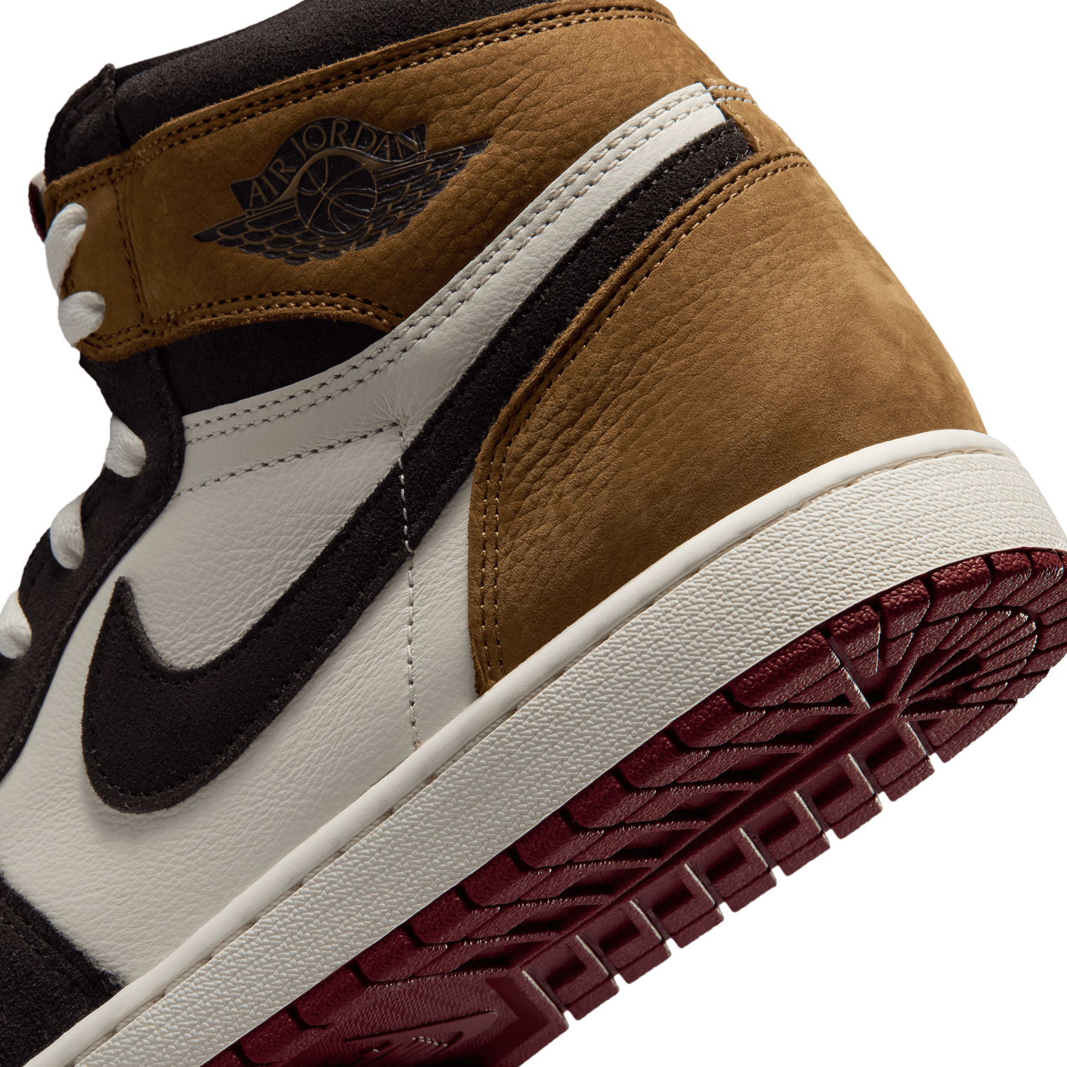 Jordan Retro 1 High OG - Men's - Multi/Shadow Brown
