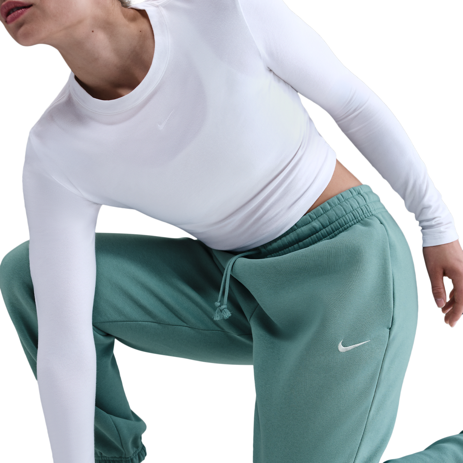 Nike Phoenix HR OS Pants - Women's - Sail/Cannon