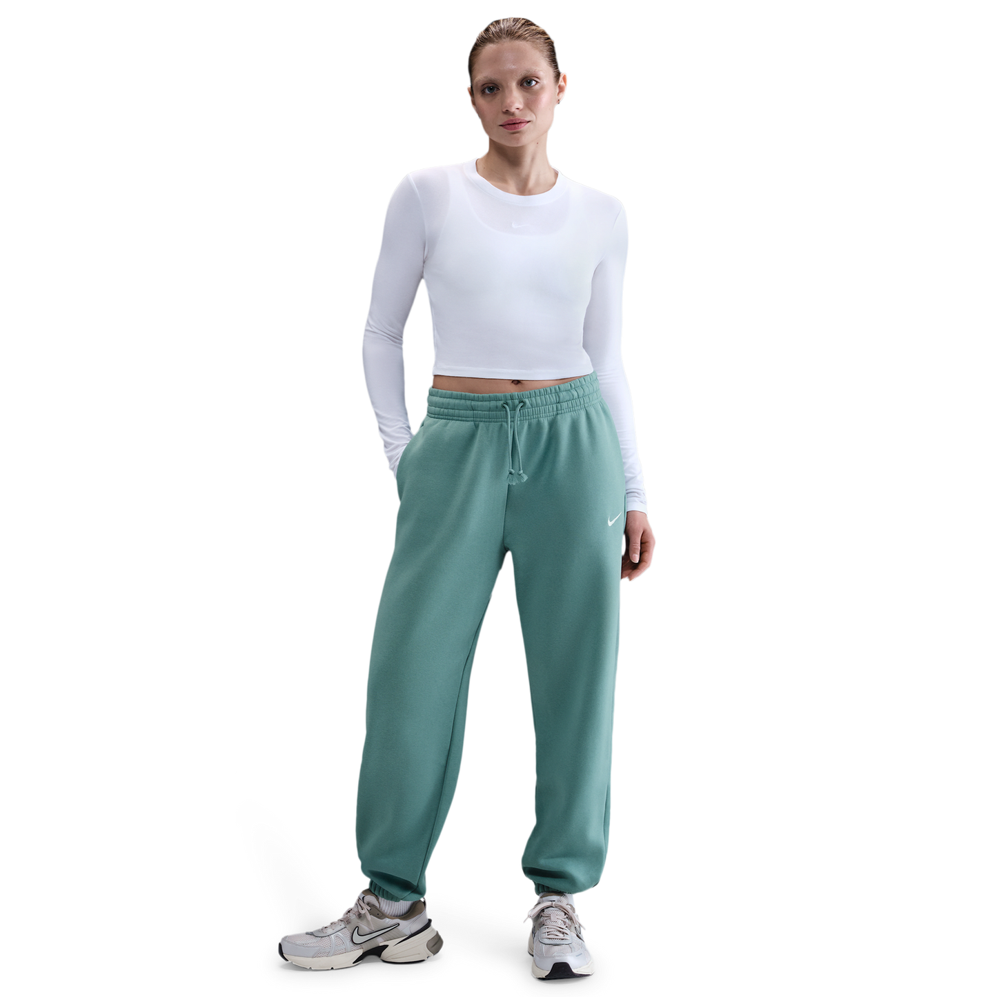 Nike Phoenix HR OS Pants - Women's - Sail/Cannon