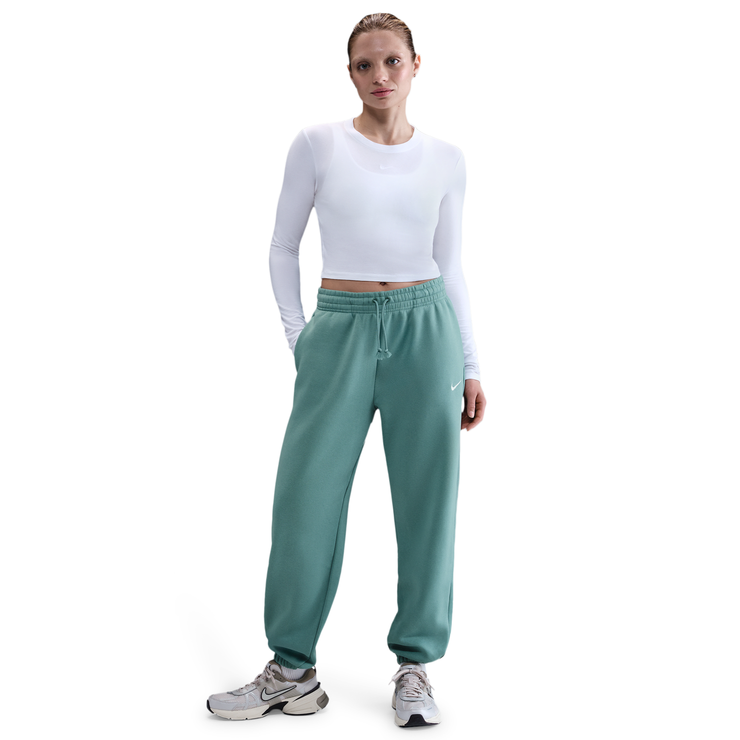 Nike Phoenix HR OS Pants - Women's - Sail/Cannon