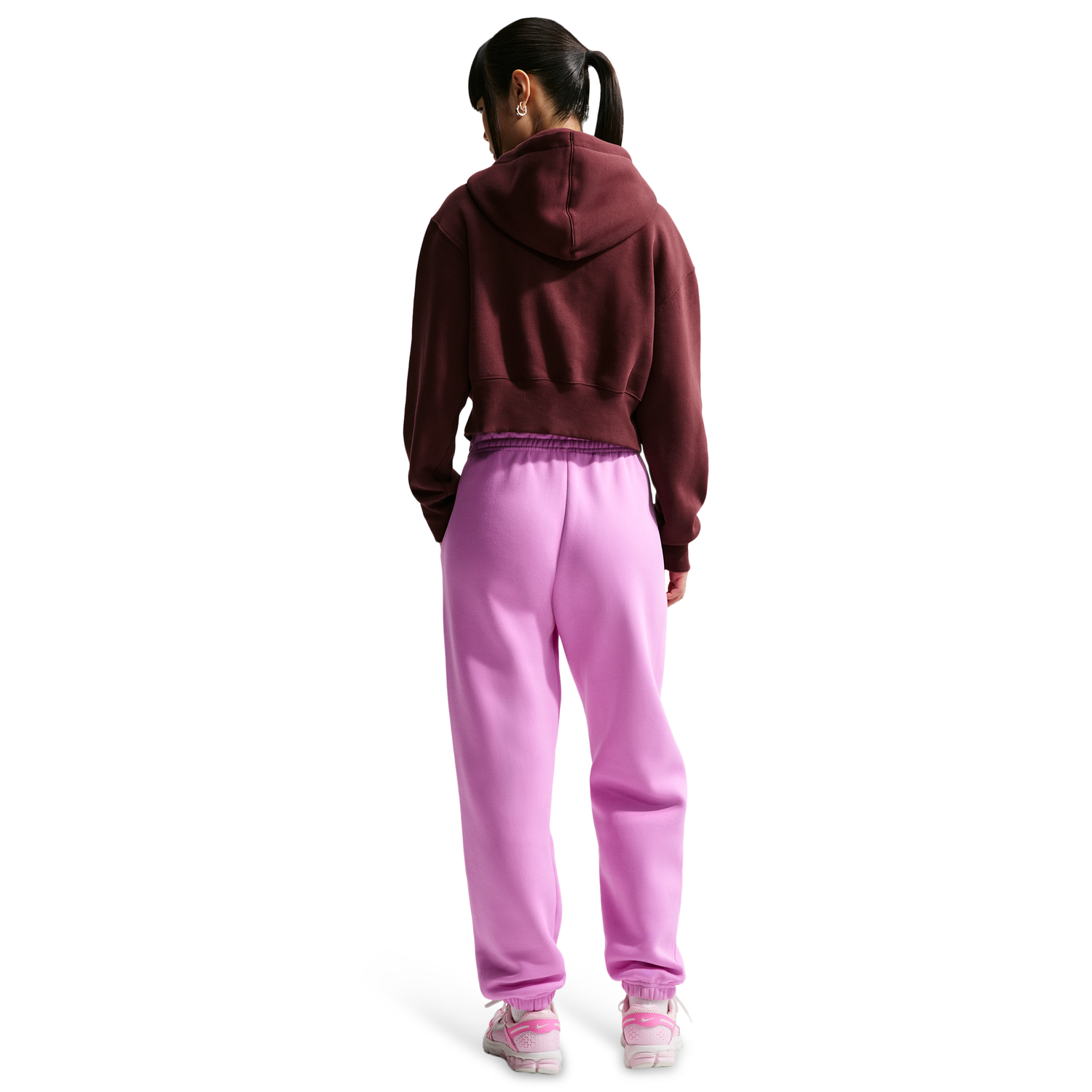 Nike Phoenix HR OS Pants - Women's - Lt Magenta/Sail