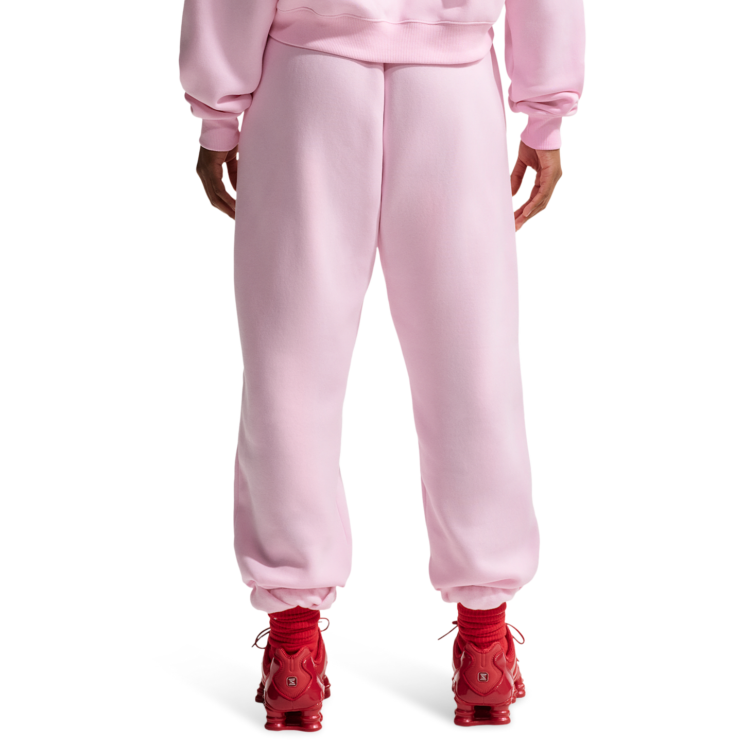 Nike Phoenix HR OS Pants - Women's - Sail/Pink Foam