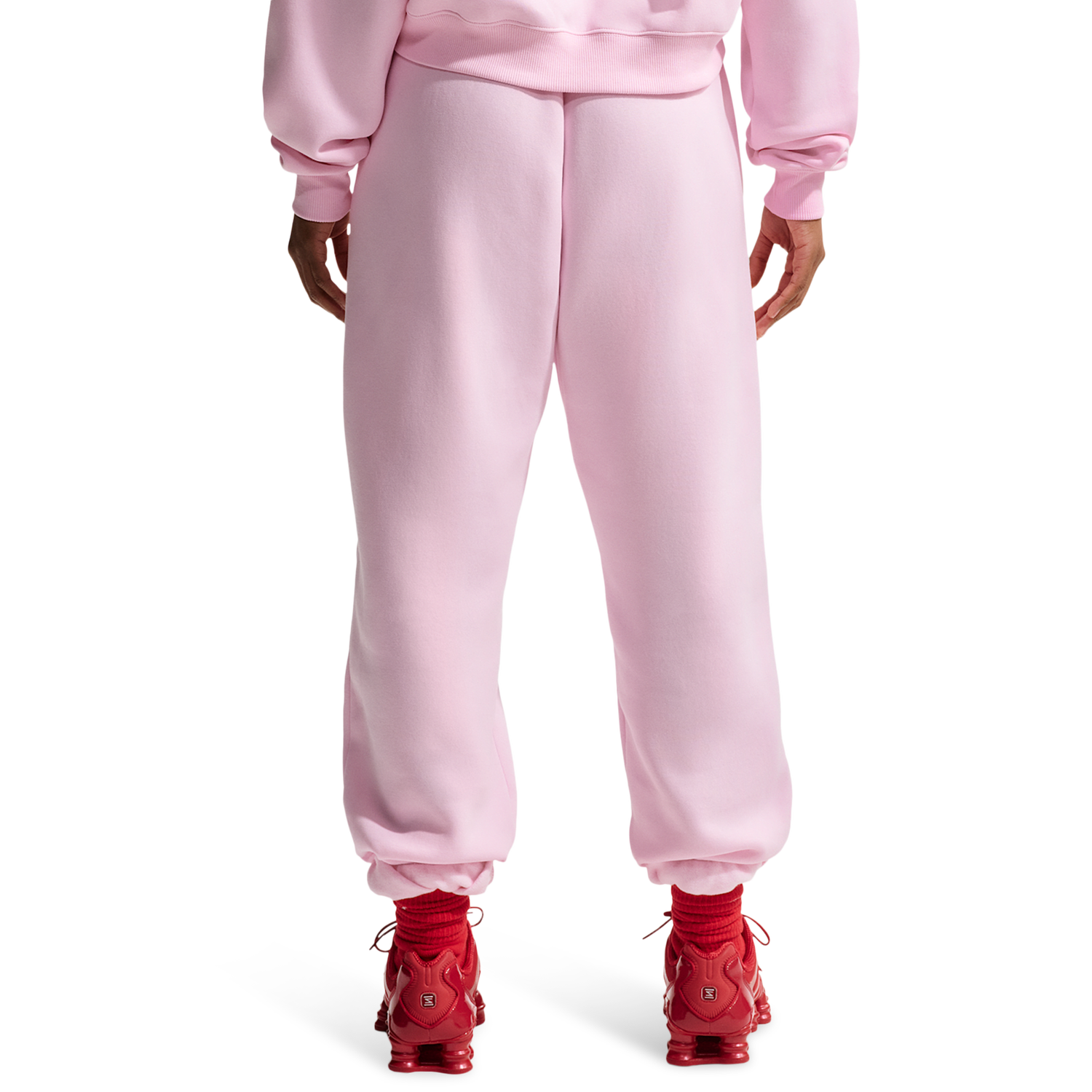 Nike Phoenix HR OS Pants - Women's - Sail/Pink Foam
