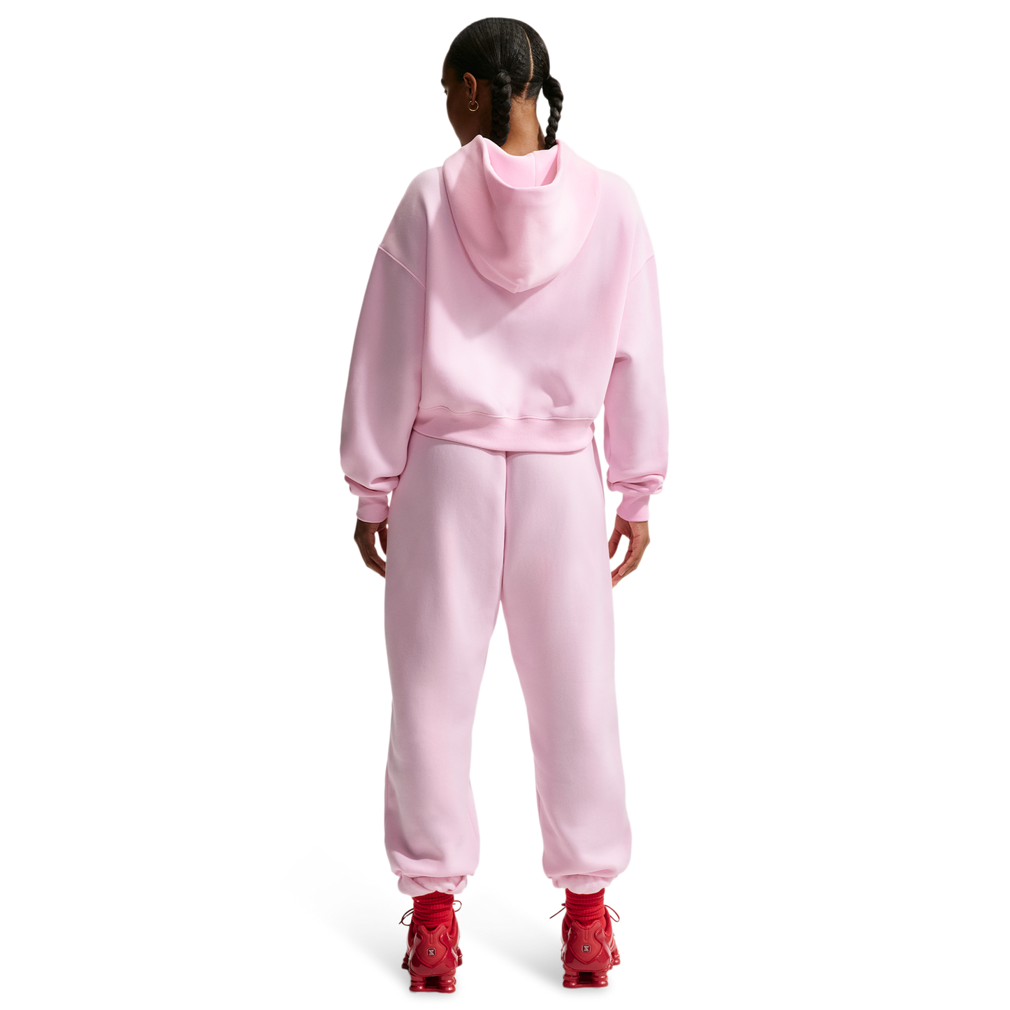 Nike Phoenix HR OS Pants - Women's - Sail/Pink Foam