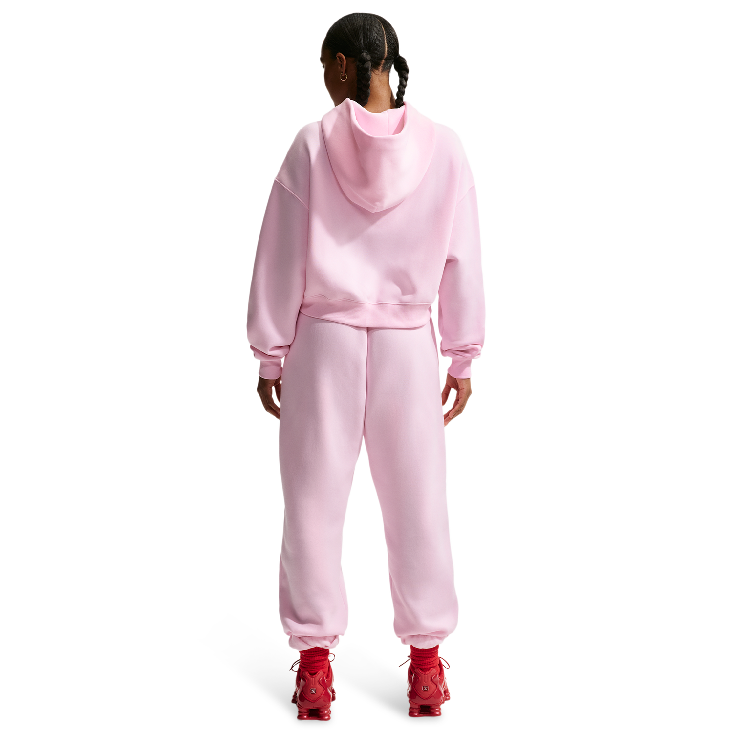 Nike Phoenix HR OS Pants - Women's - Sail/Pink Foam