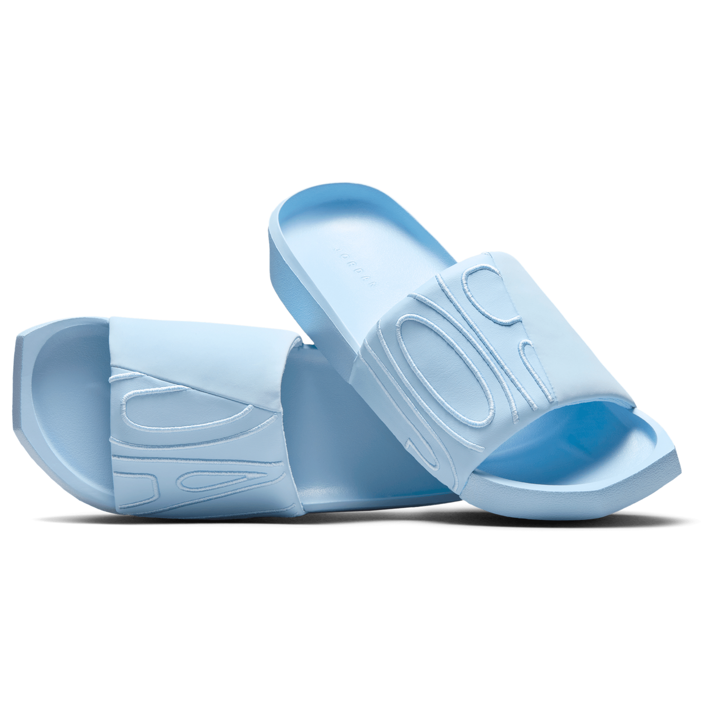 Jordan Nola Slides - Women's - Psychic Blue/Psychic Blue