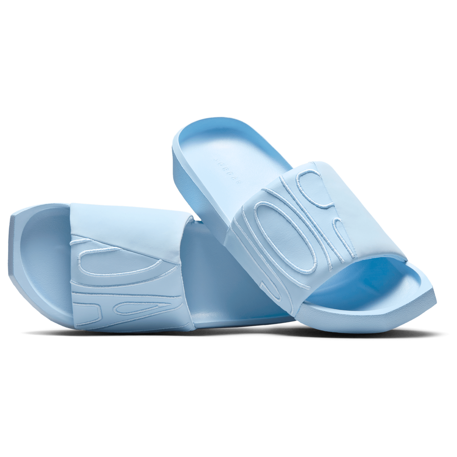 Jordan Nola Slides - Women's - Psychic Blue/Psychic Blue