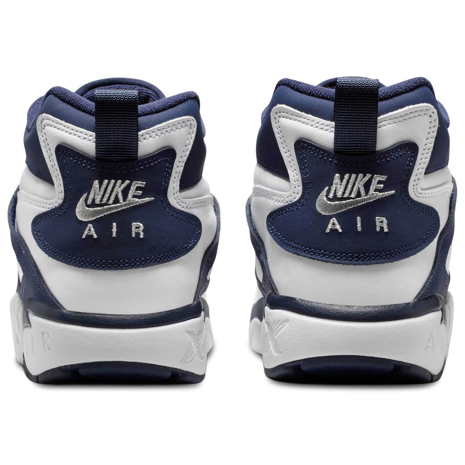 Nike Nike Air Diamond Turf - Men's - White/College Navy/Metallic Silver
