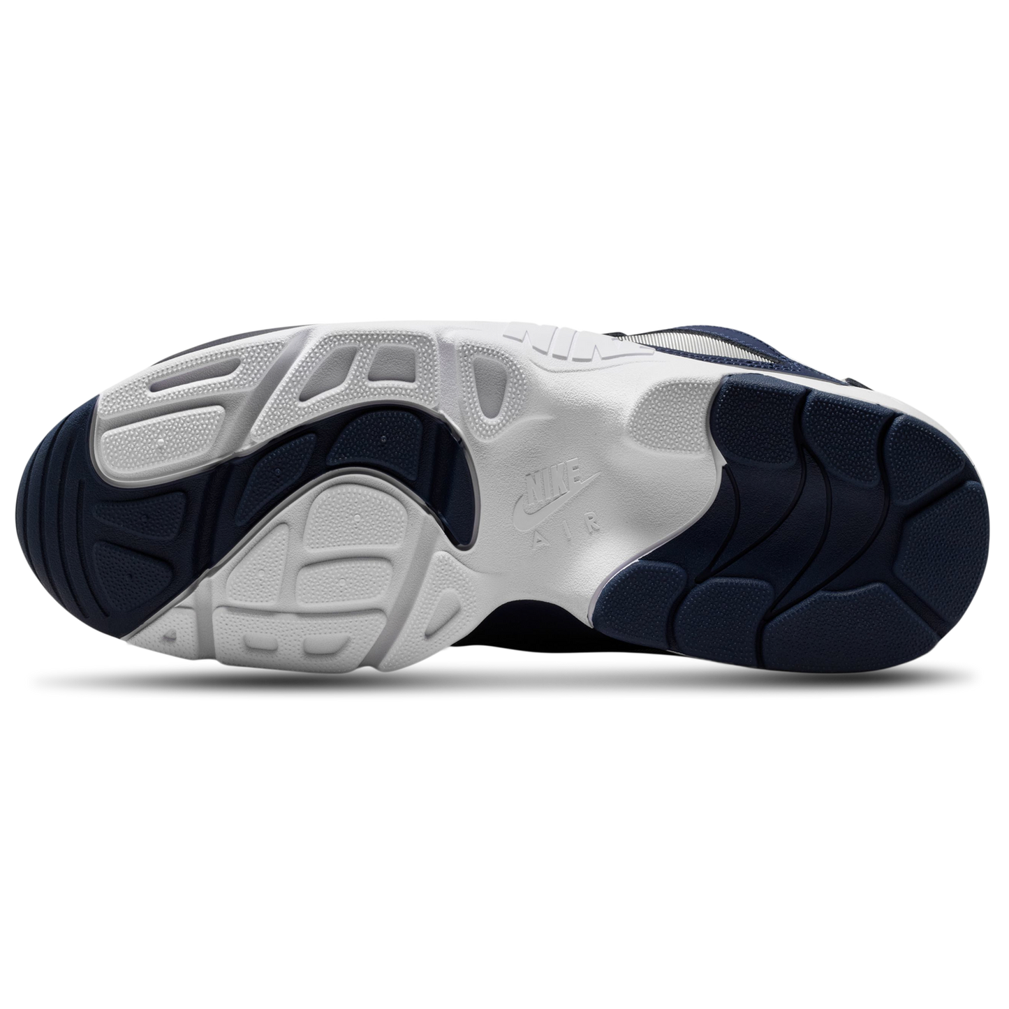 Nike Nike Air Diamond Turf - Men's - White/College Navy/Metallic Silver