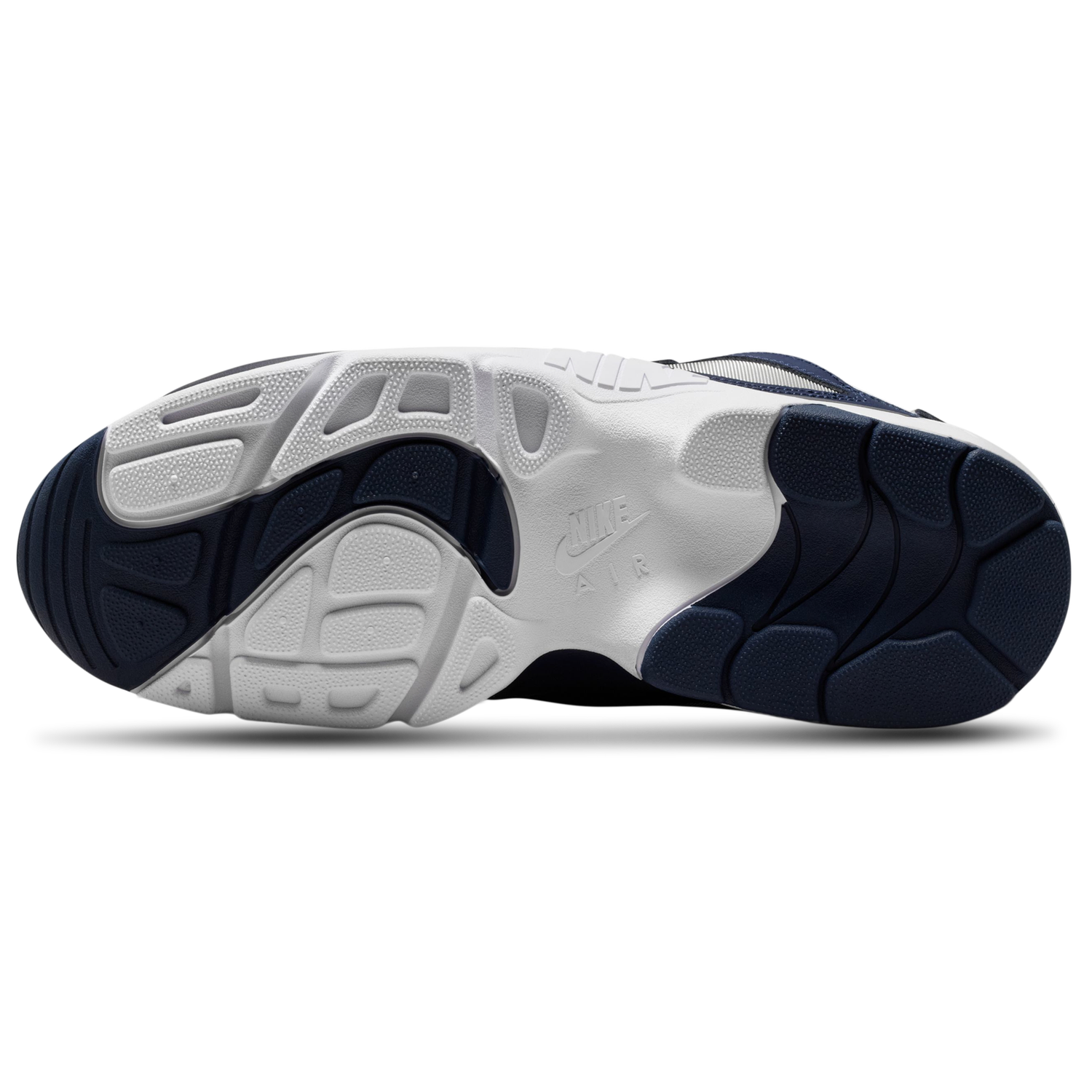 Nike Nike Air Diamond Turf - Men's - White/College Navy/Metallic Silver