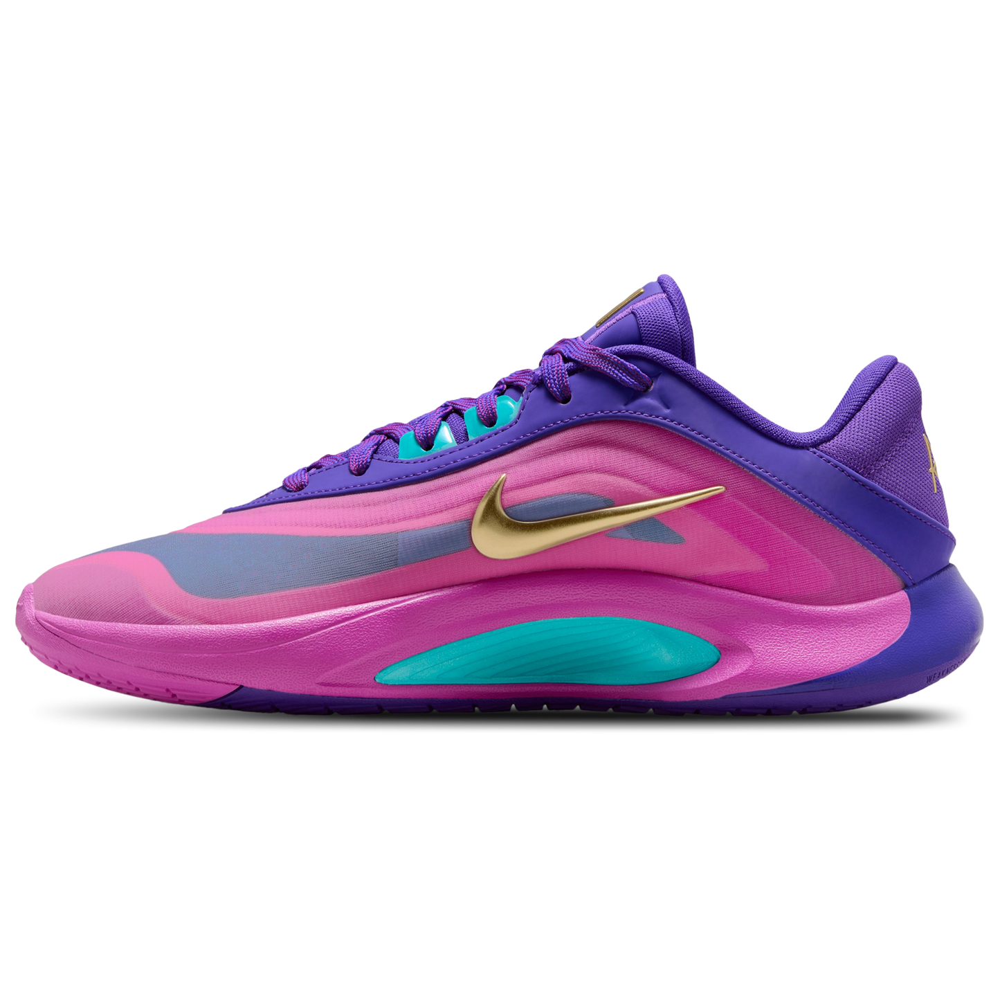 Nike A'One - Men's - Hyper Violet/Metallic Gold/Purple