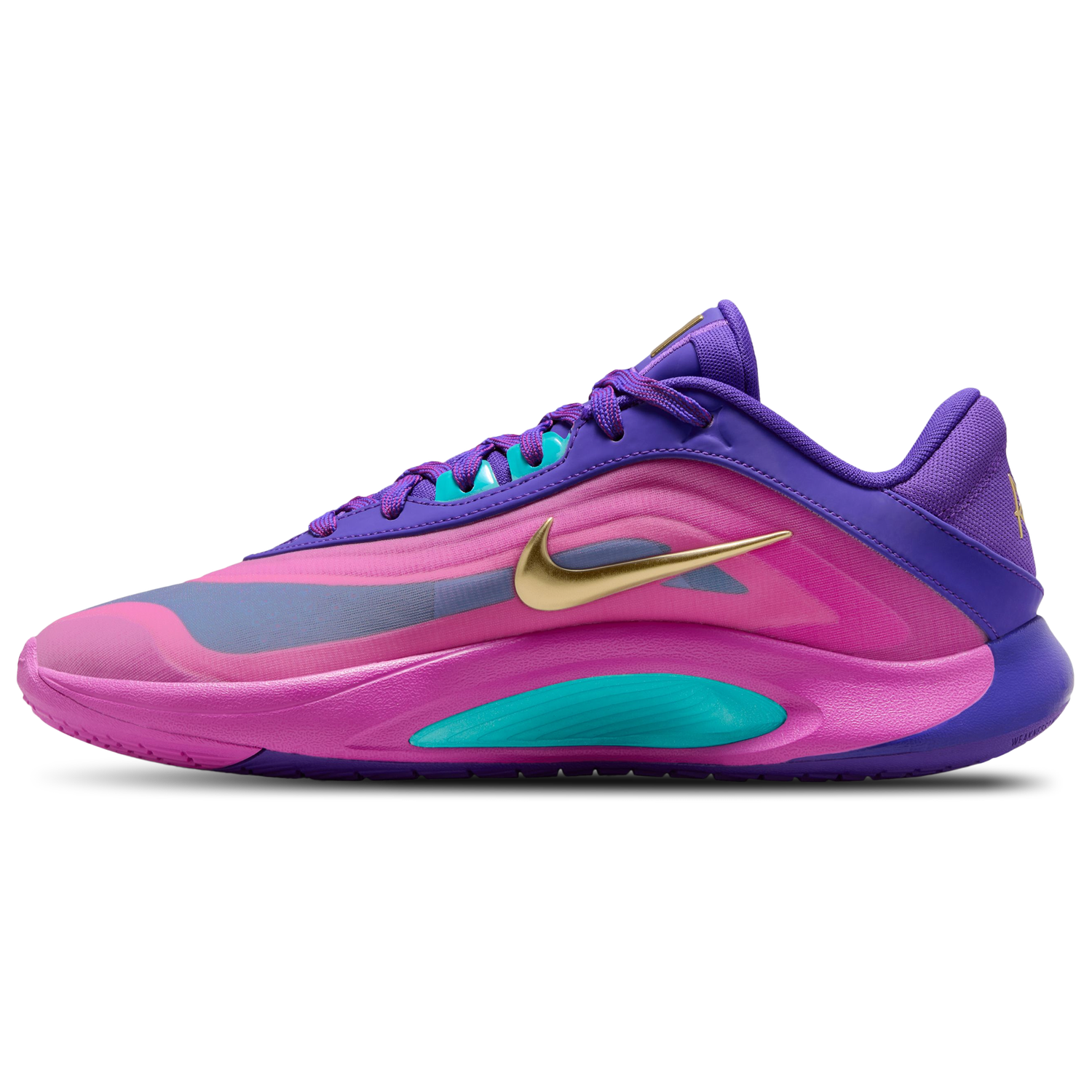 Nike A'One - Men's - Hyper Violet/Metallic Gold/Purple