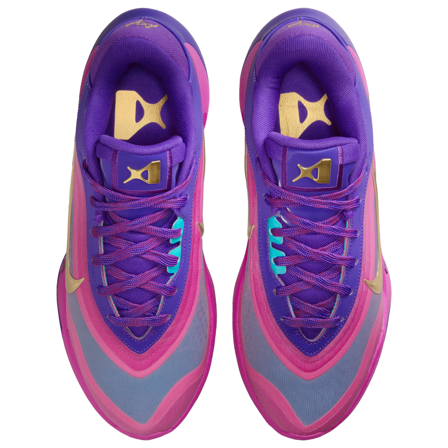 Nike A'One - Men's - Hyper Violet/Metallic Gold/Purple